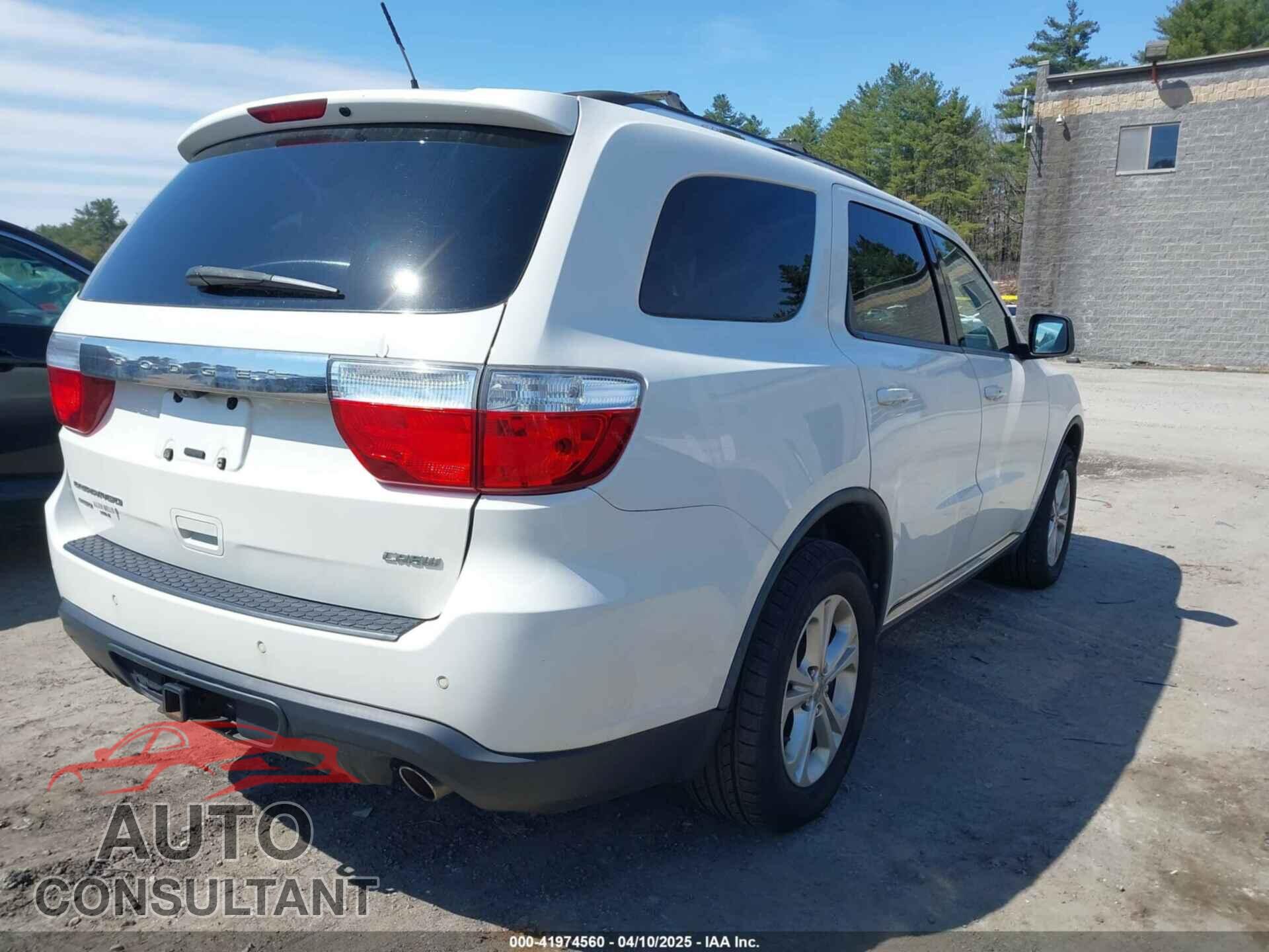 DODGE DURANGO 2012 - 1C4RDJDG0CC100692