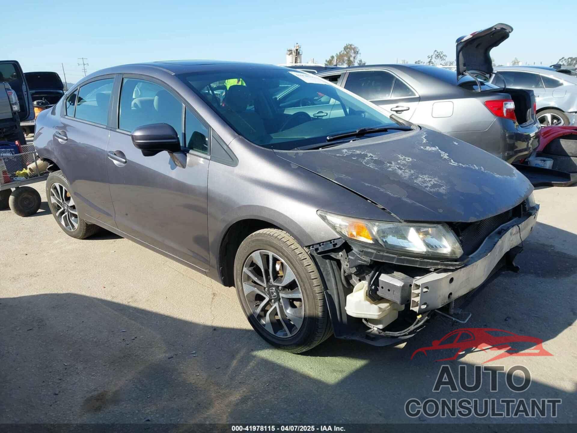 HONDA CIVIC 2014 - 19XFB2F86EE272712