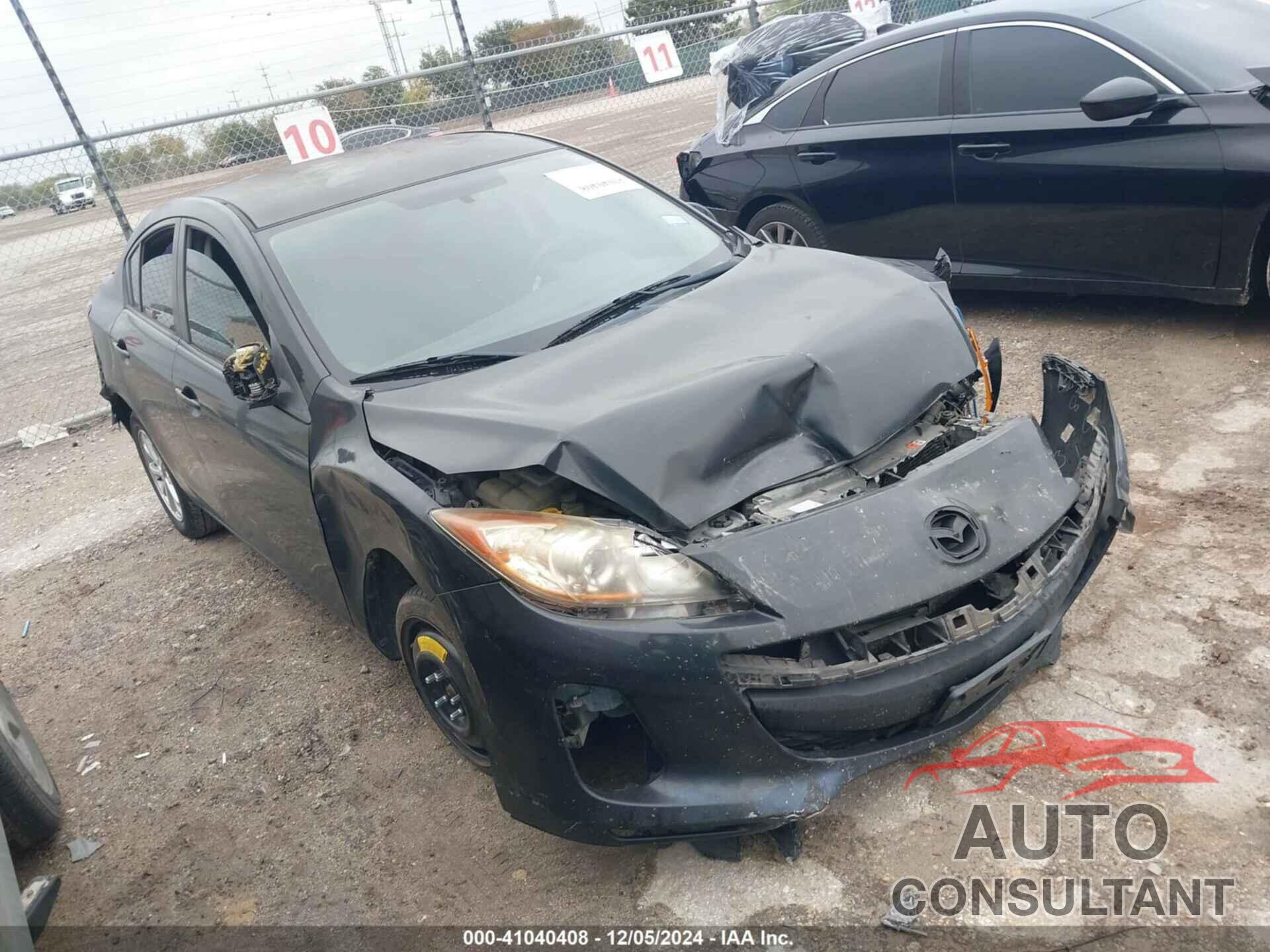 MAZDA MAZDA3 2013 - JM1BL1TF5D1845979