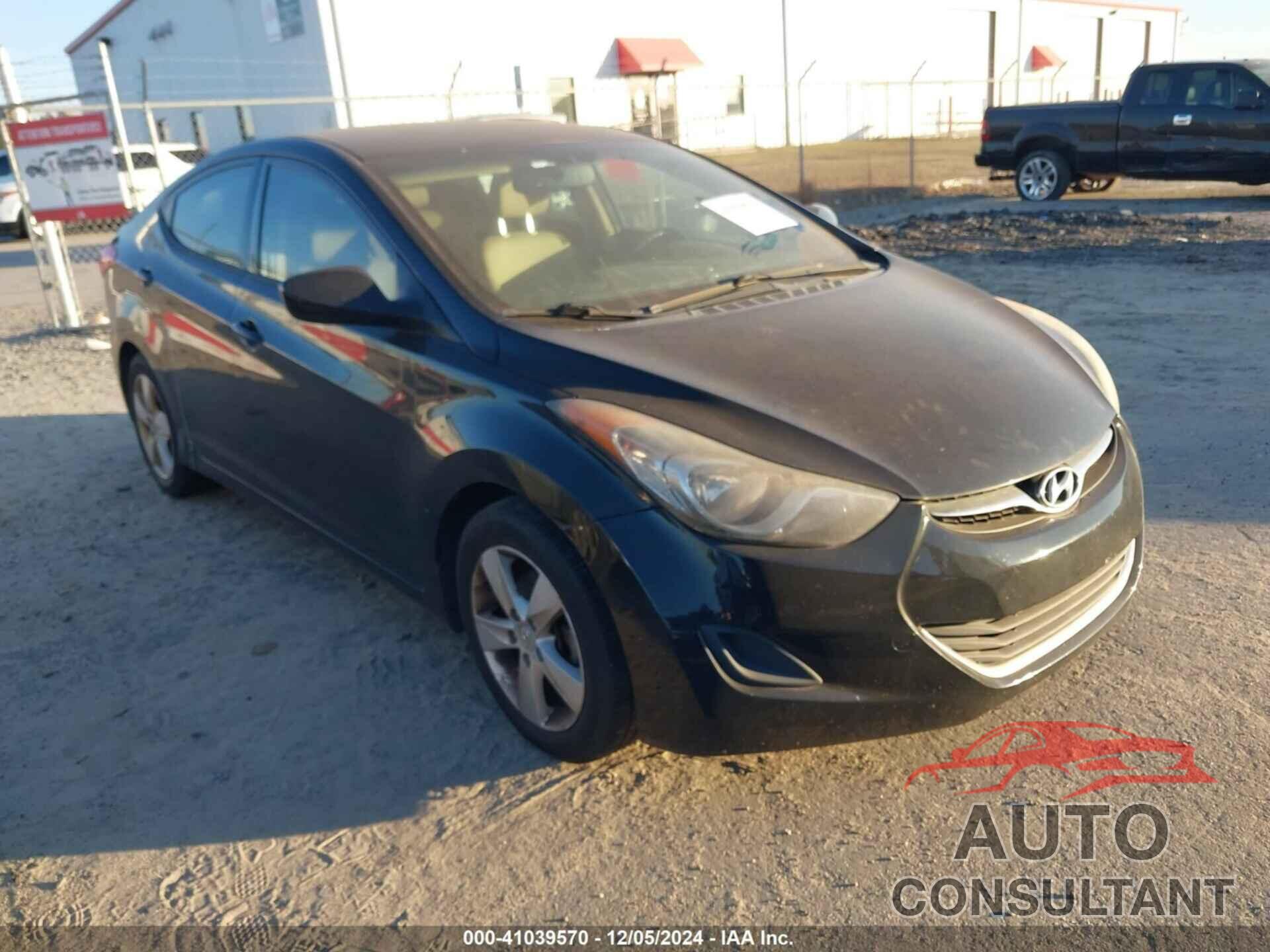 HYUNDAI ELANTRA 2013 - 5NPDH4AE8DH272719