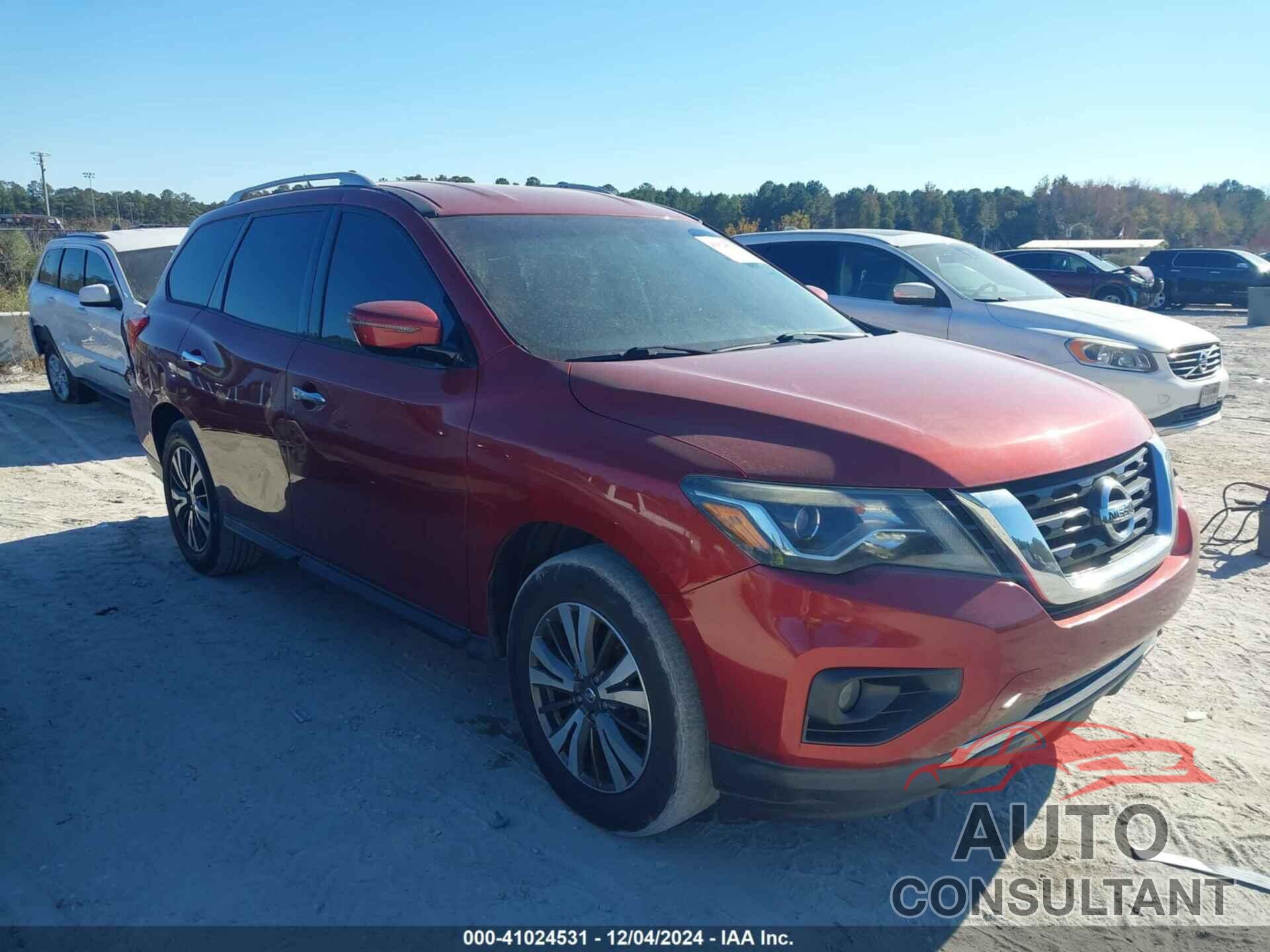 NISSAN PATHFINDER 2017 - 5N1DR2MN7HC678260