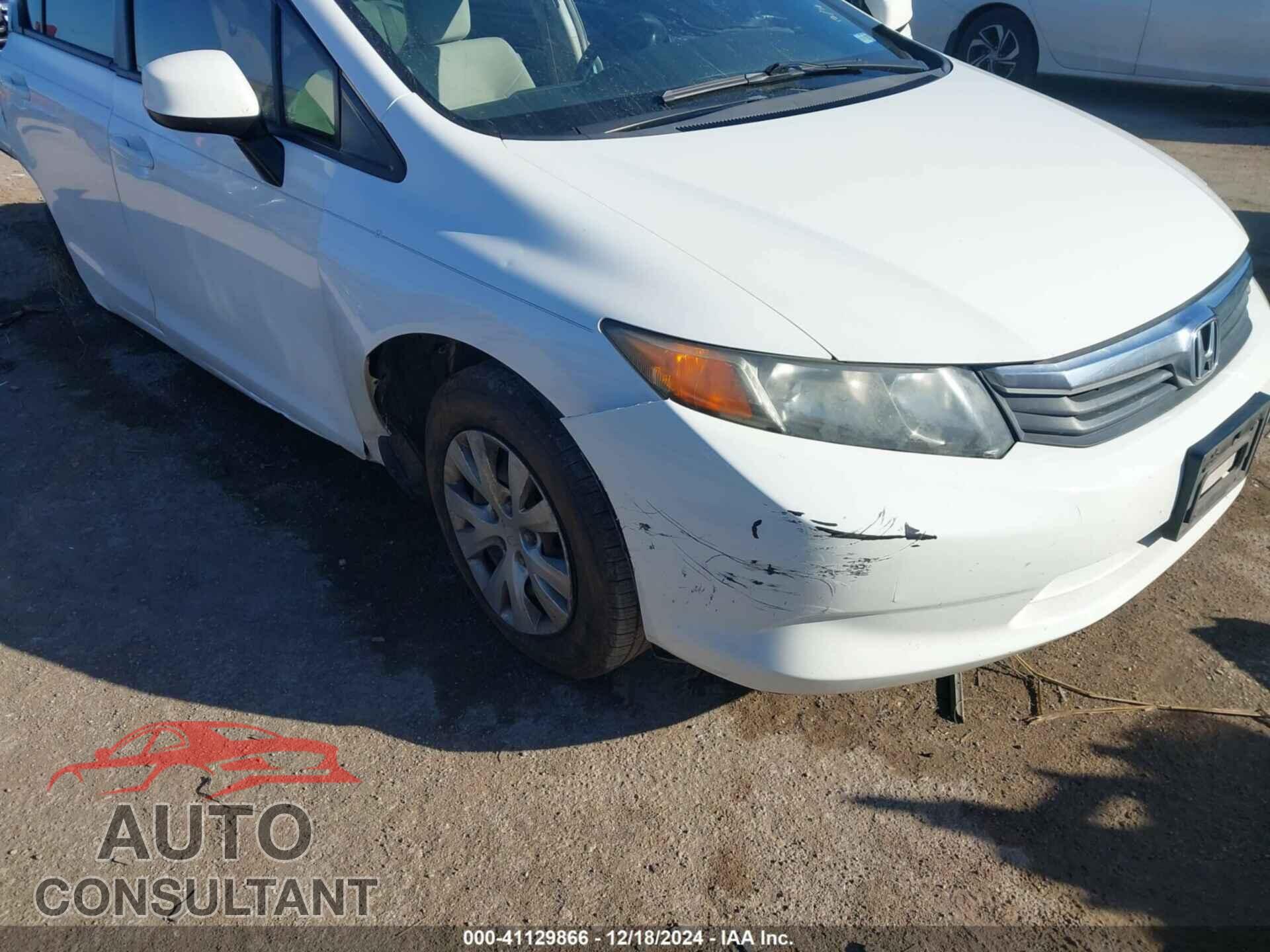 HONDA CIVIC SDN 2012 - 19XFB2F54CE089084