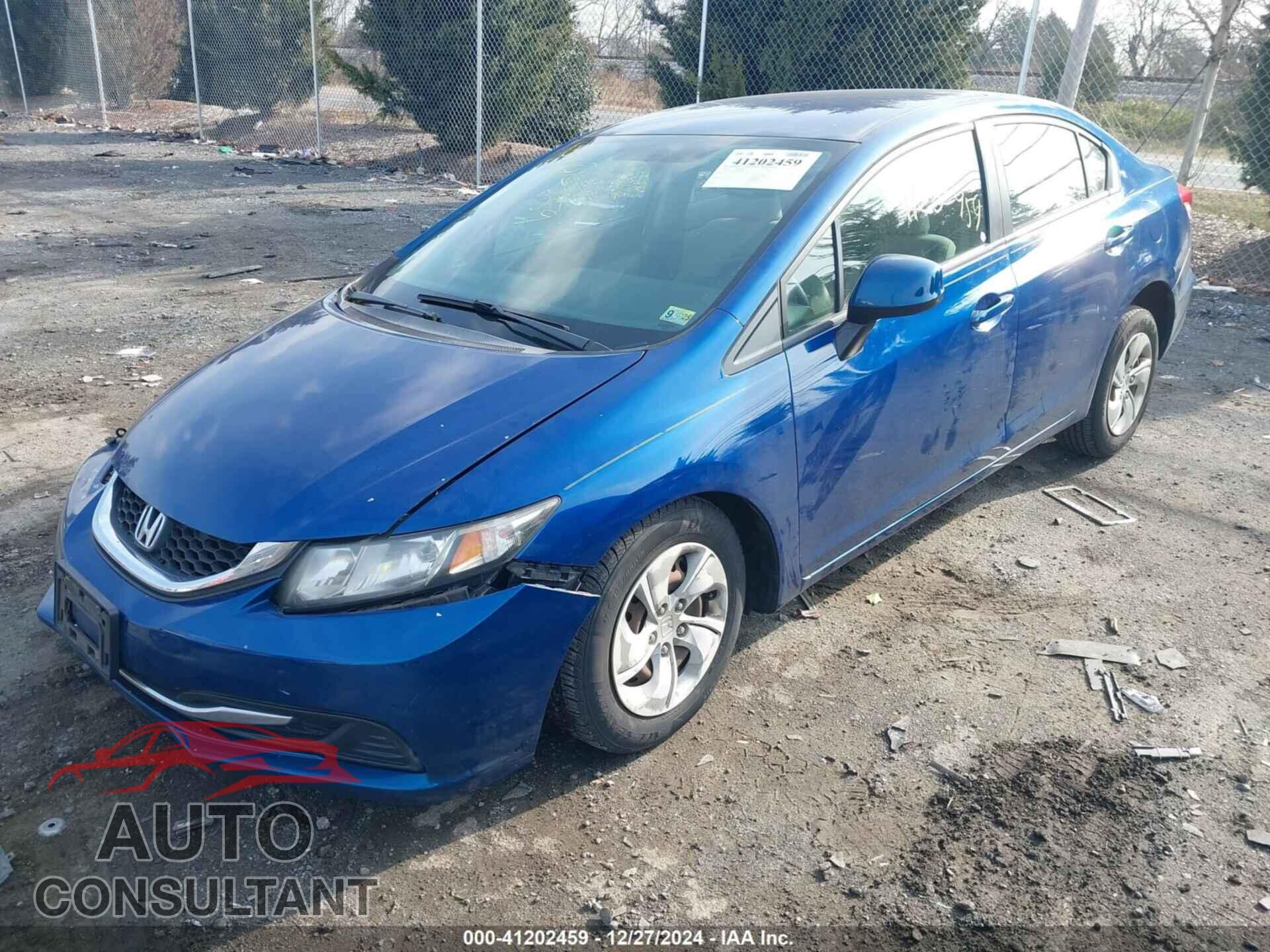 HONDA CIVIC 2013 - 19XFB2F50DE282009