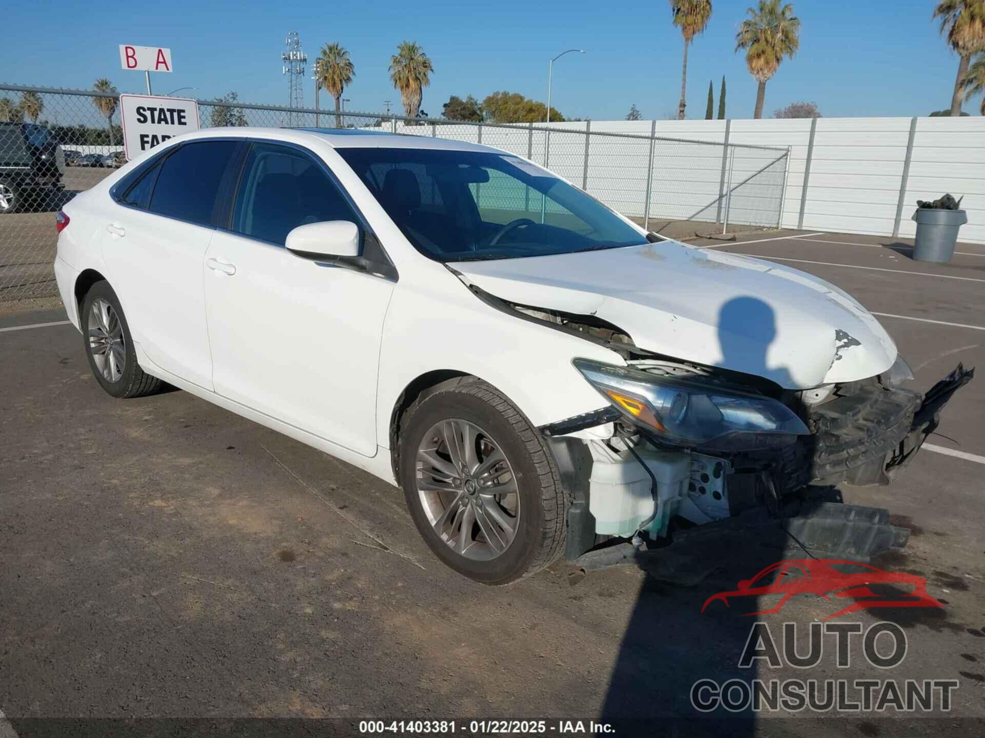 TOYOTA CAMRY 2015 - 4T1BF1FK0FU069774