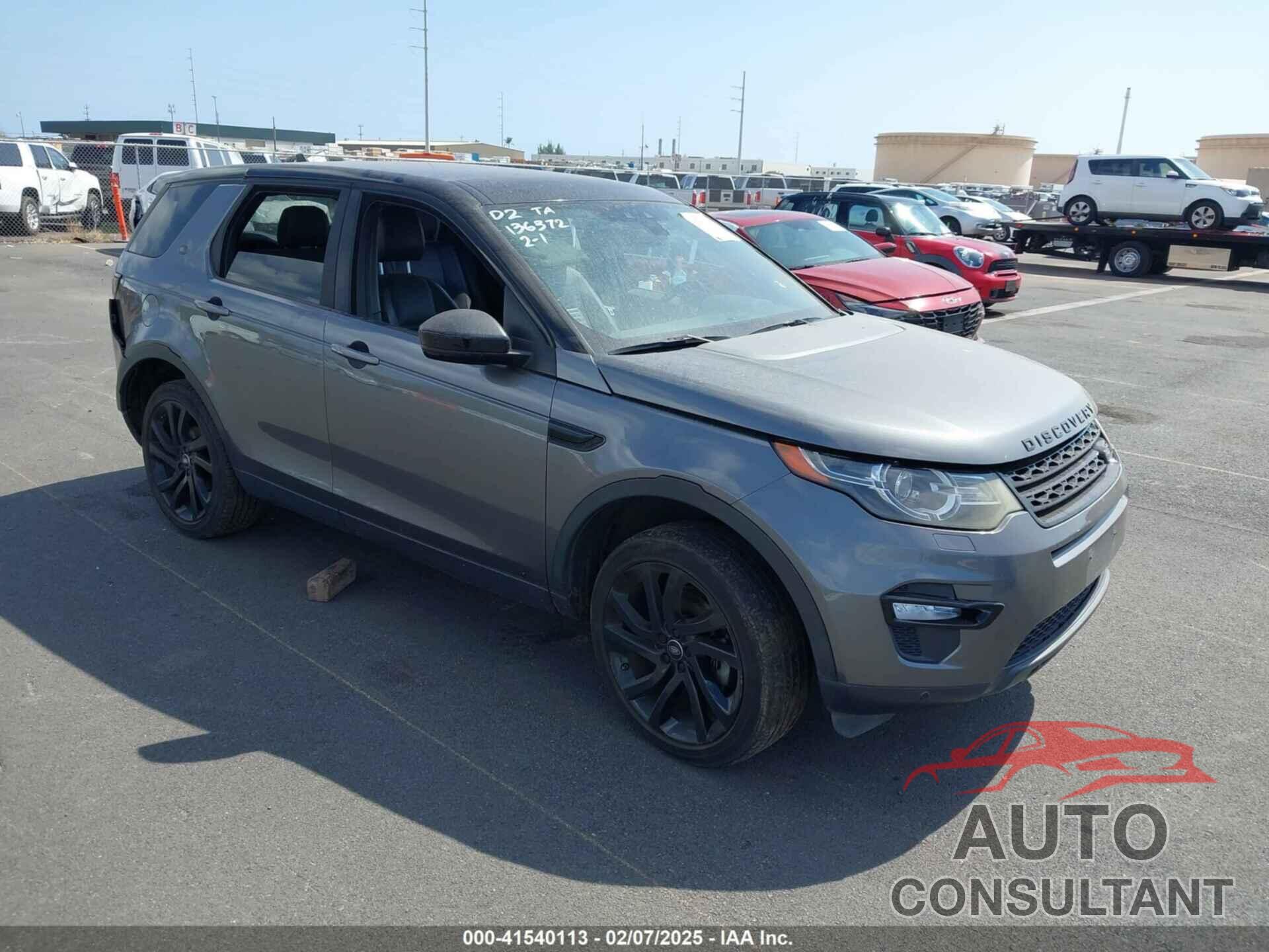 LAND ROVER DISCOVERY SPORT 2016 - SALCT2BG3GH561288