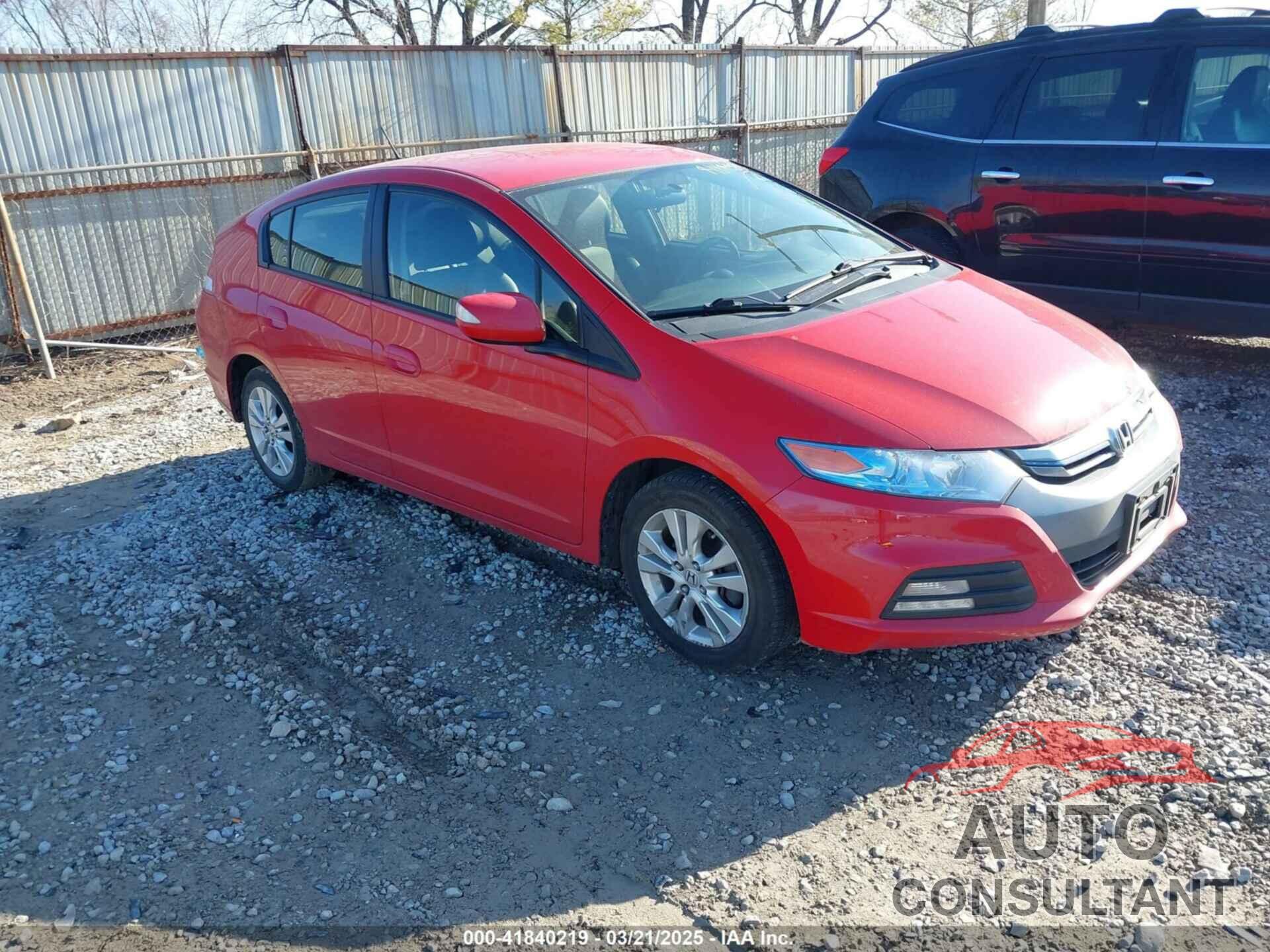 HONDA INSIGHT 2013 - JHMZE2H72DS003397