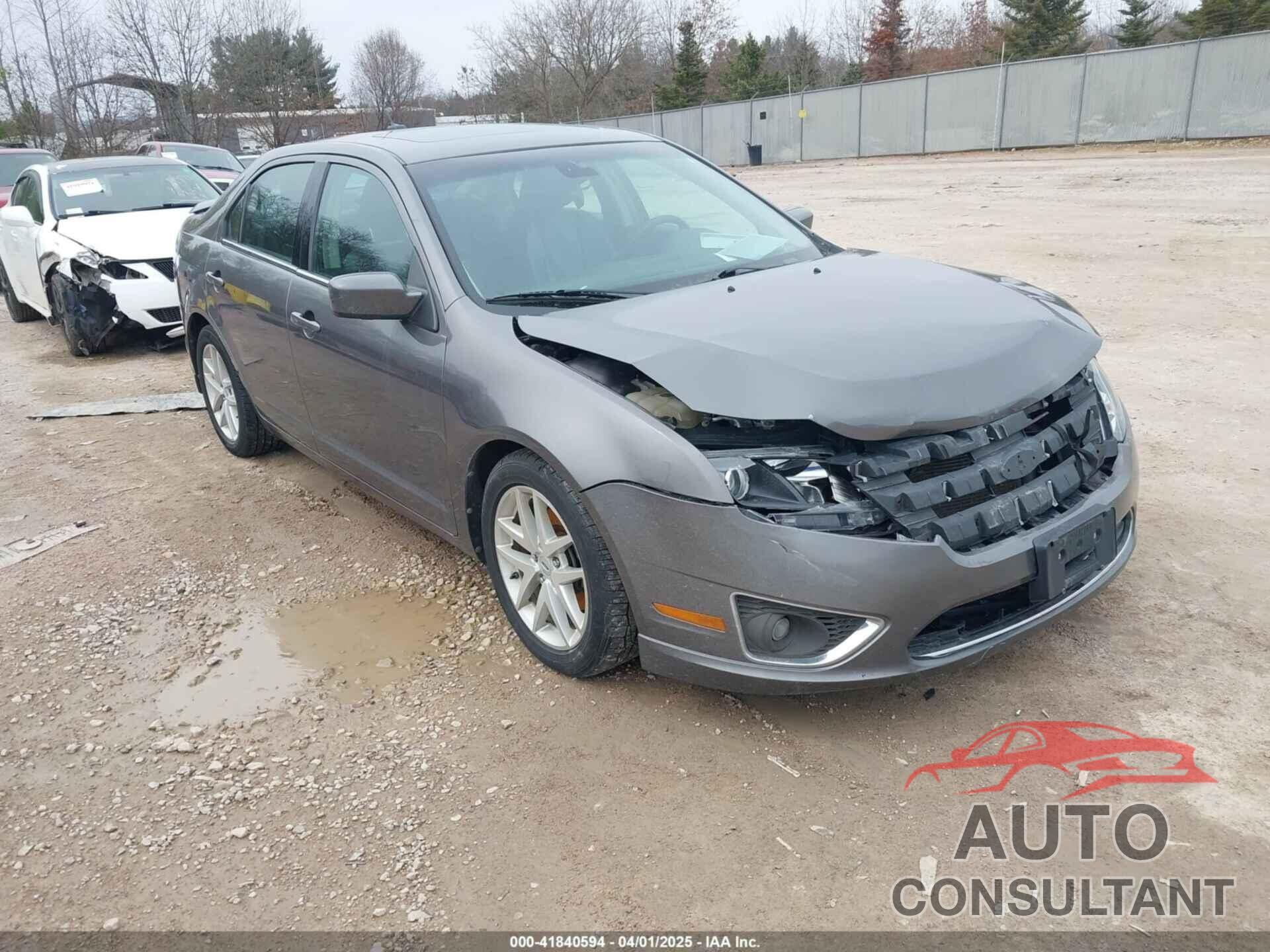 FORD FUSION 2012 - 3FAHP0JA9CR150916