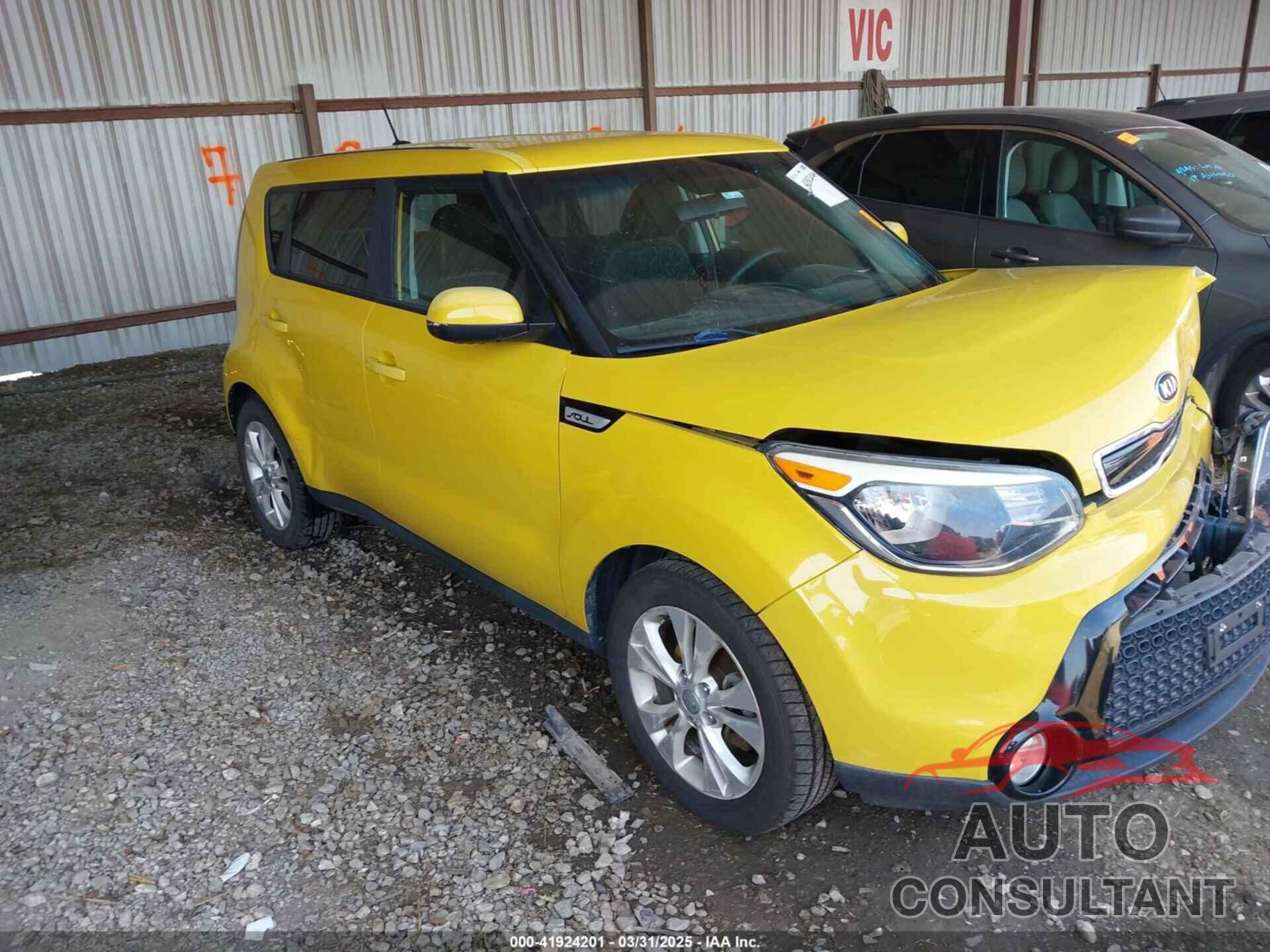 KIA SOUL 2016 - KNDJP3A59G7269787