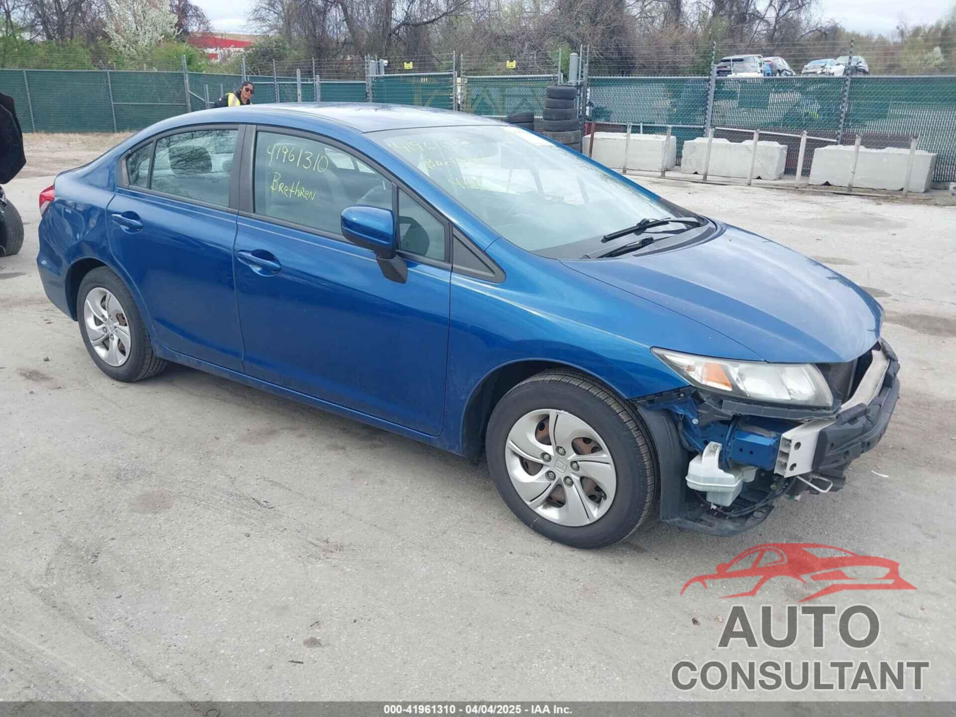 HONDA CIVIC 2014 - 2HGFB2F55EH505149