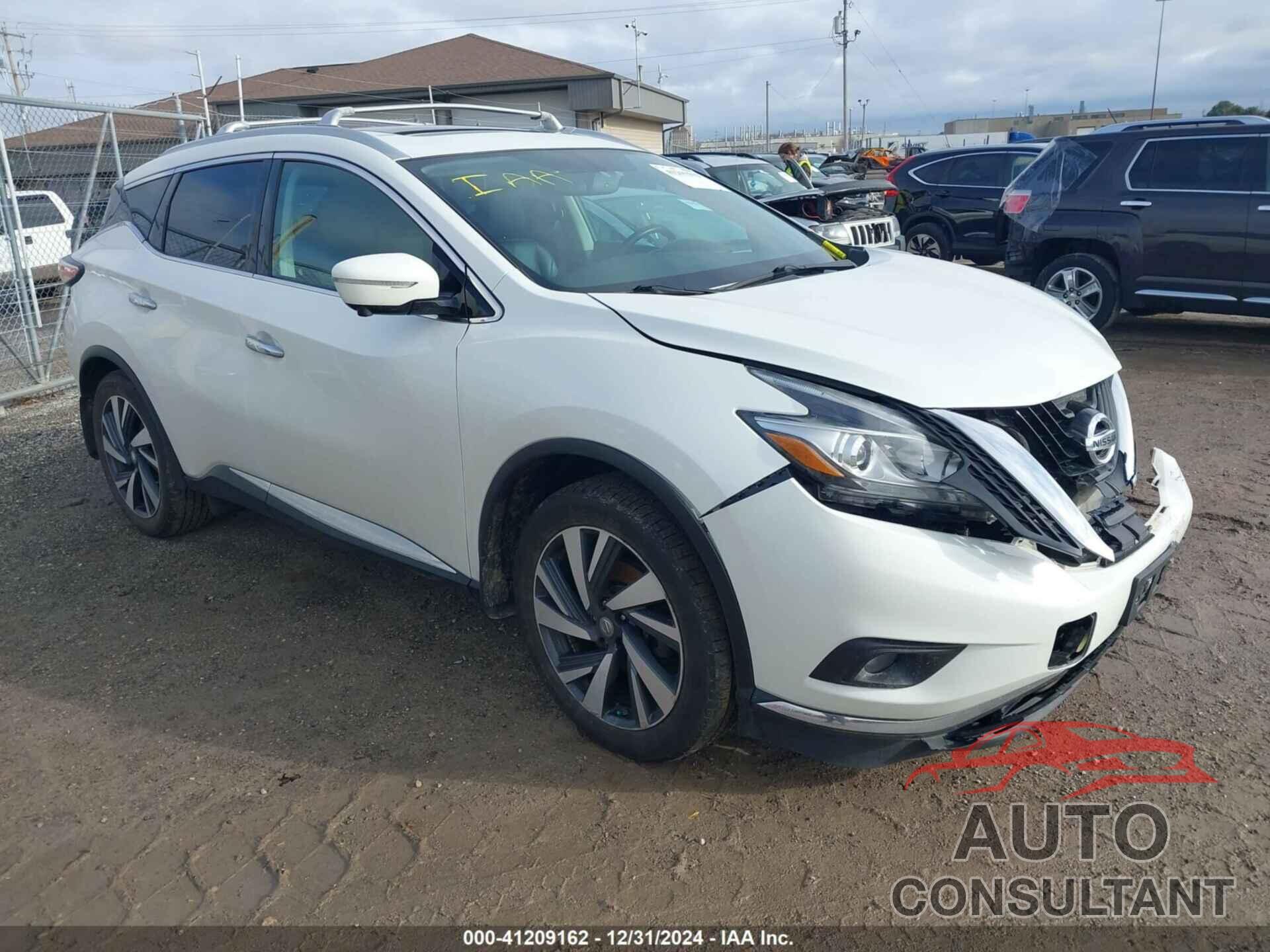 NISSAN MURANO 2015 - 5N1AZ2MH3FN269946