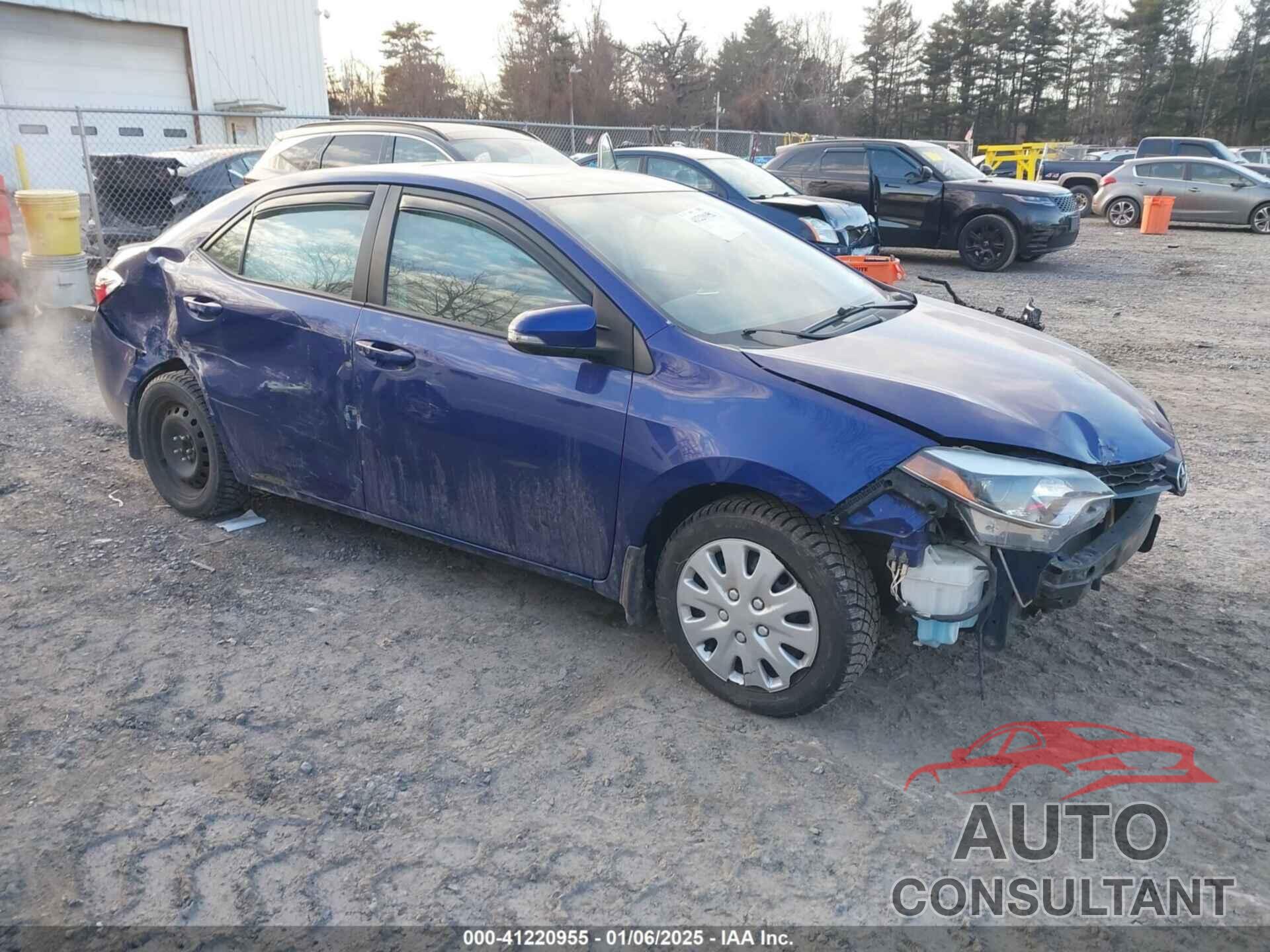 TOYOTA COROLLA 2016 - 2T1BURHE9GC638913