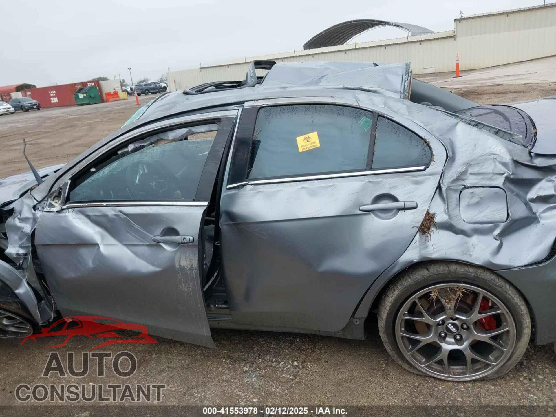 MITSUBISHI LANCER EVOLUTION 2014 - JA32W5FV7EU008165