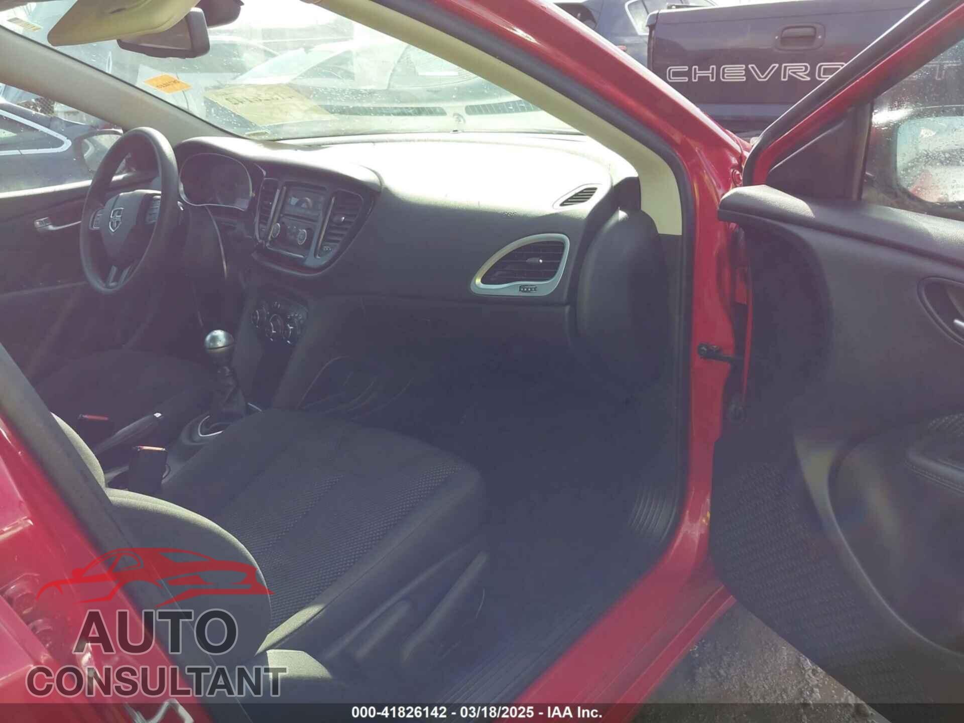 DODGE DART 2016 - 1C3CDFFA0GD823751