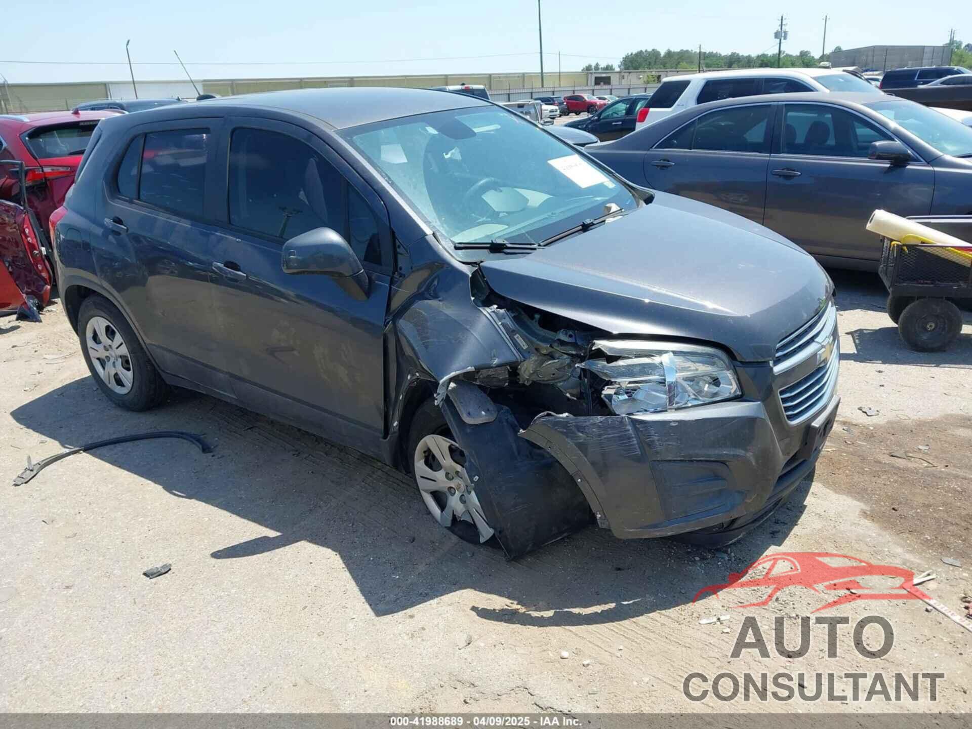 CHEVROLET TRAX 2016 - 3GNCJKSB2GL244080