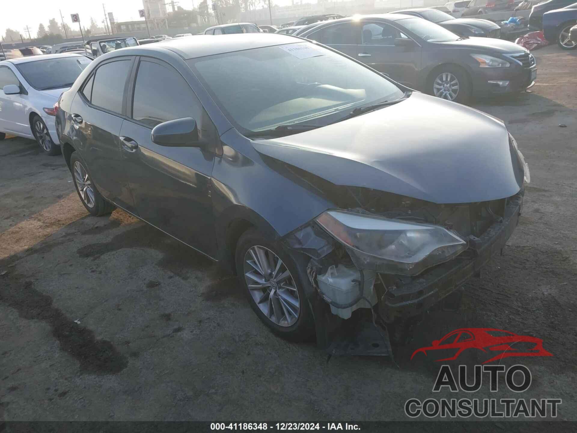 TOYOTA COROLLA 2014 - 5YFBURHE9EP043024