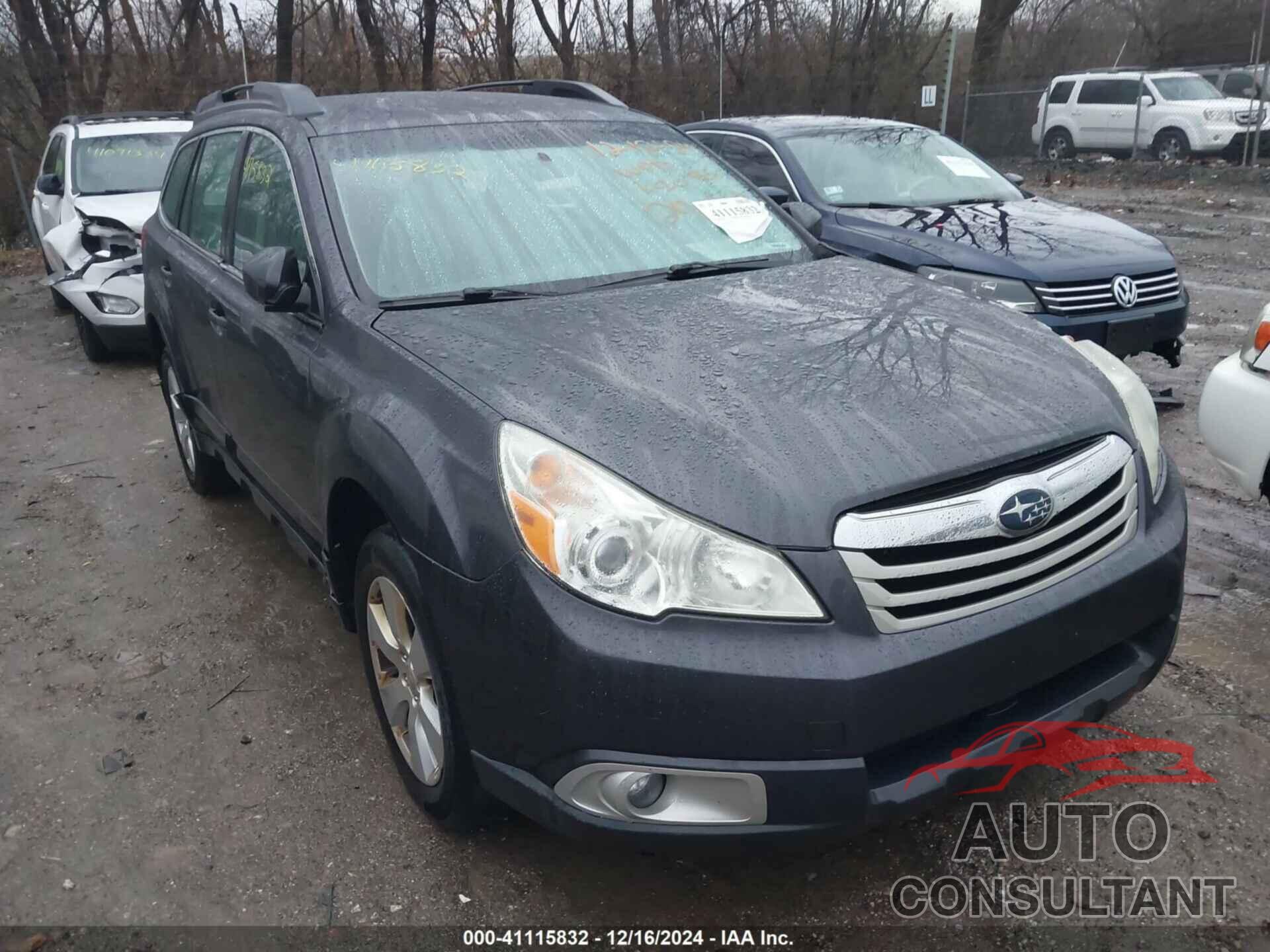 SUBARU OUTBACK 2012 - 4S4BRBACXC3270869