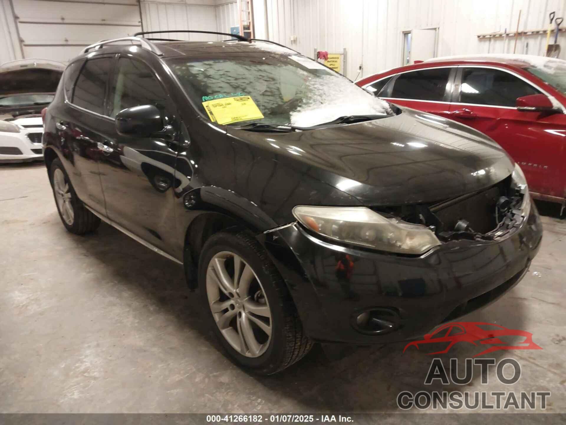 NISSAN MURANO 2009 - JN8AZ18W29W204810