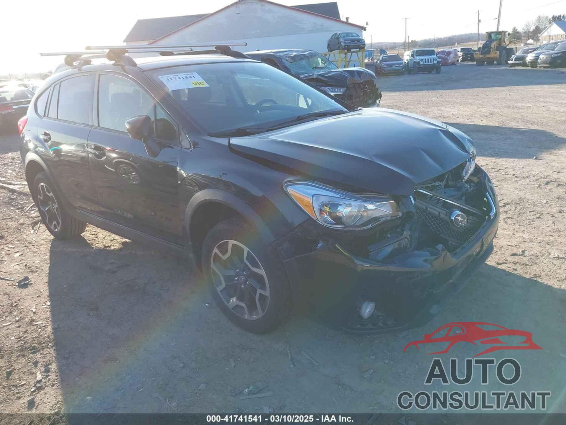 SUBARU CROSSTREK 2017 - JF2GPABC9HH252433