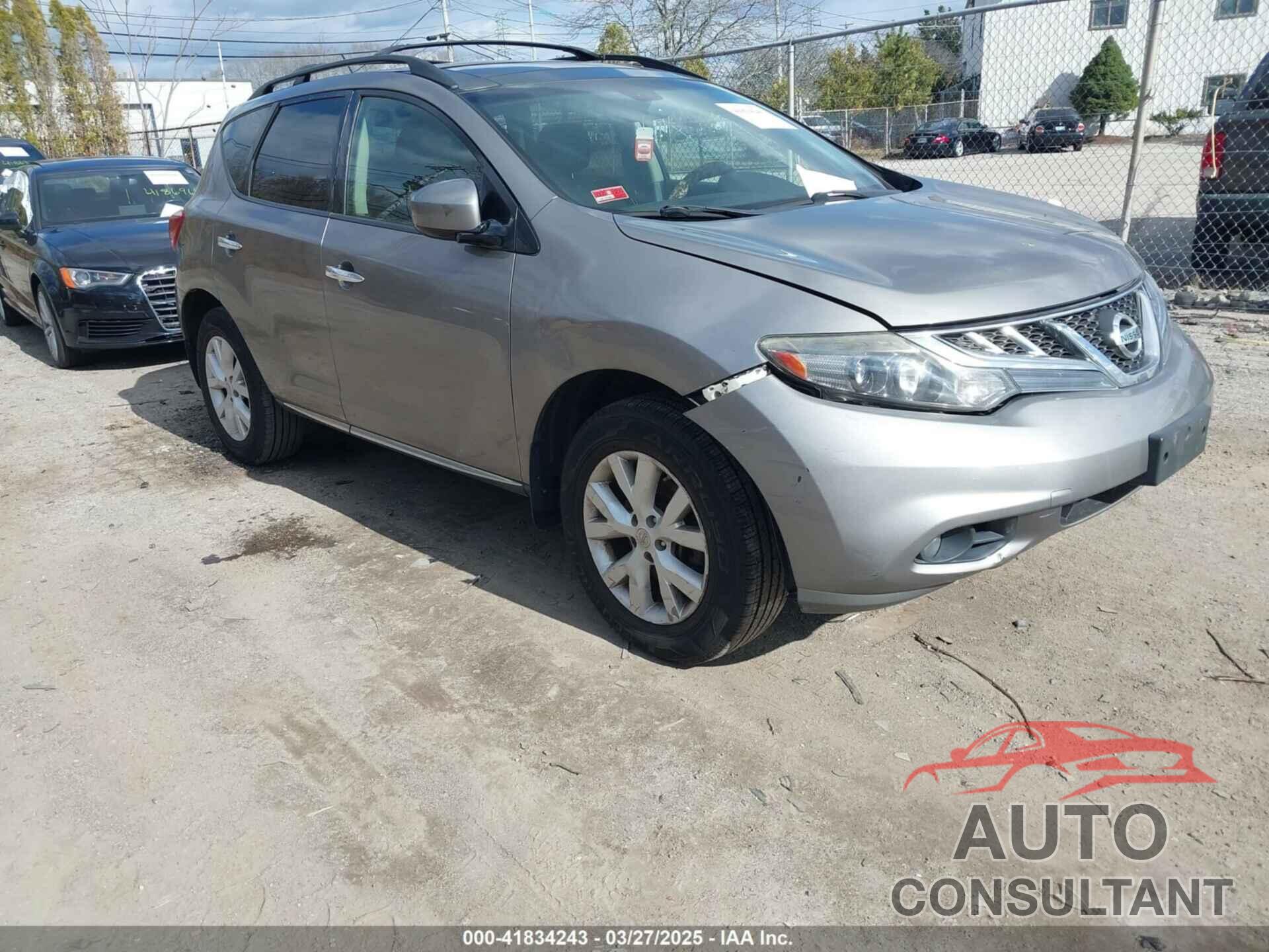 NISSAN MURANO 2011 - JN8AZ1MW5BW186007