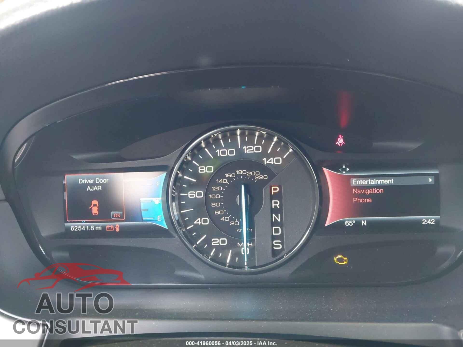 FORD EDGE 2014 - 2FMDK3AK8EBB30784