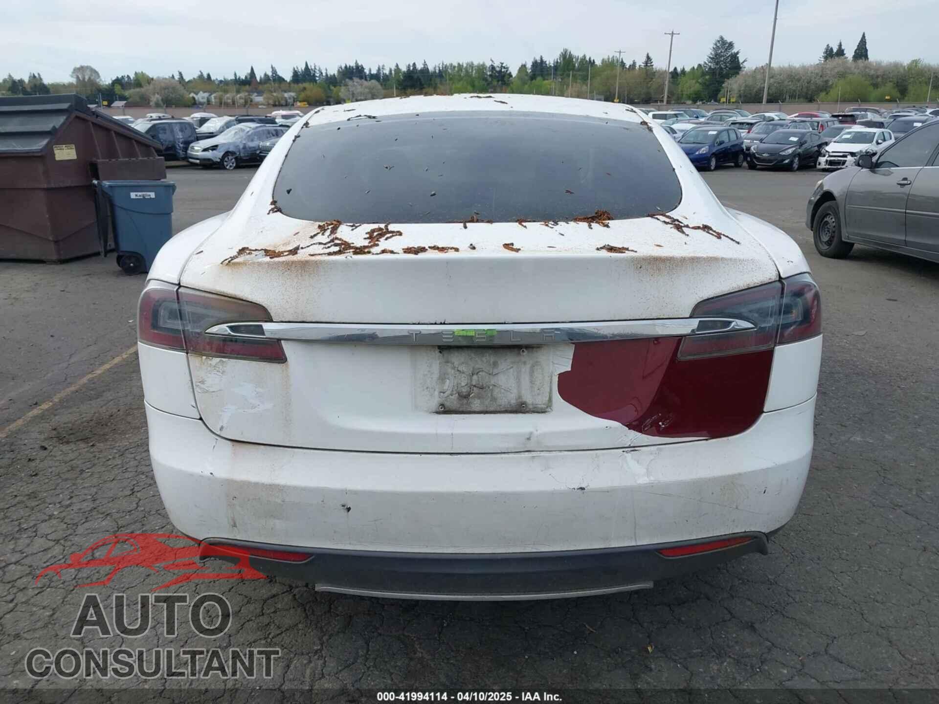 TESLA MODEL S 2012 - 5YJSA1DN6CFS00341