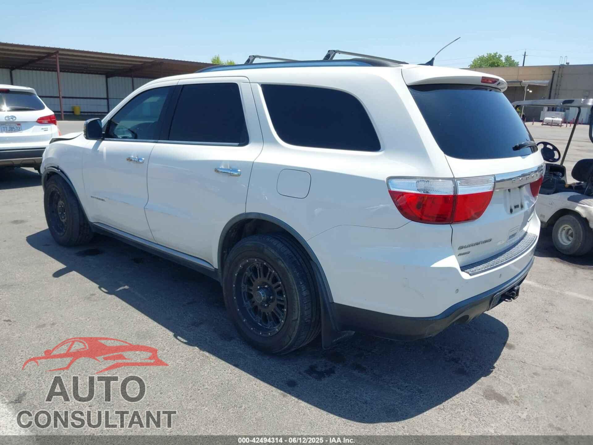 DODGE DURANGO 2012 - 1C4SDJET6CC197927