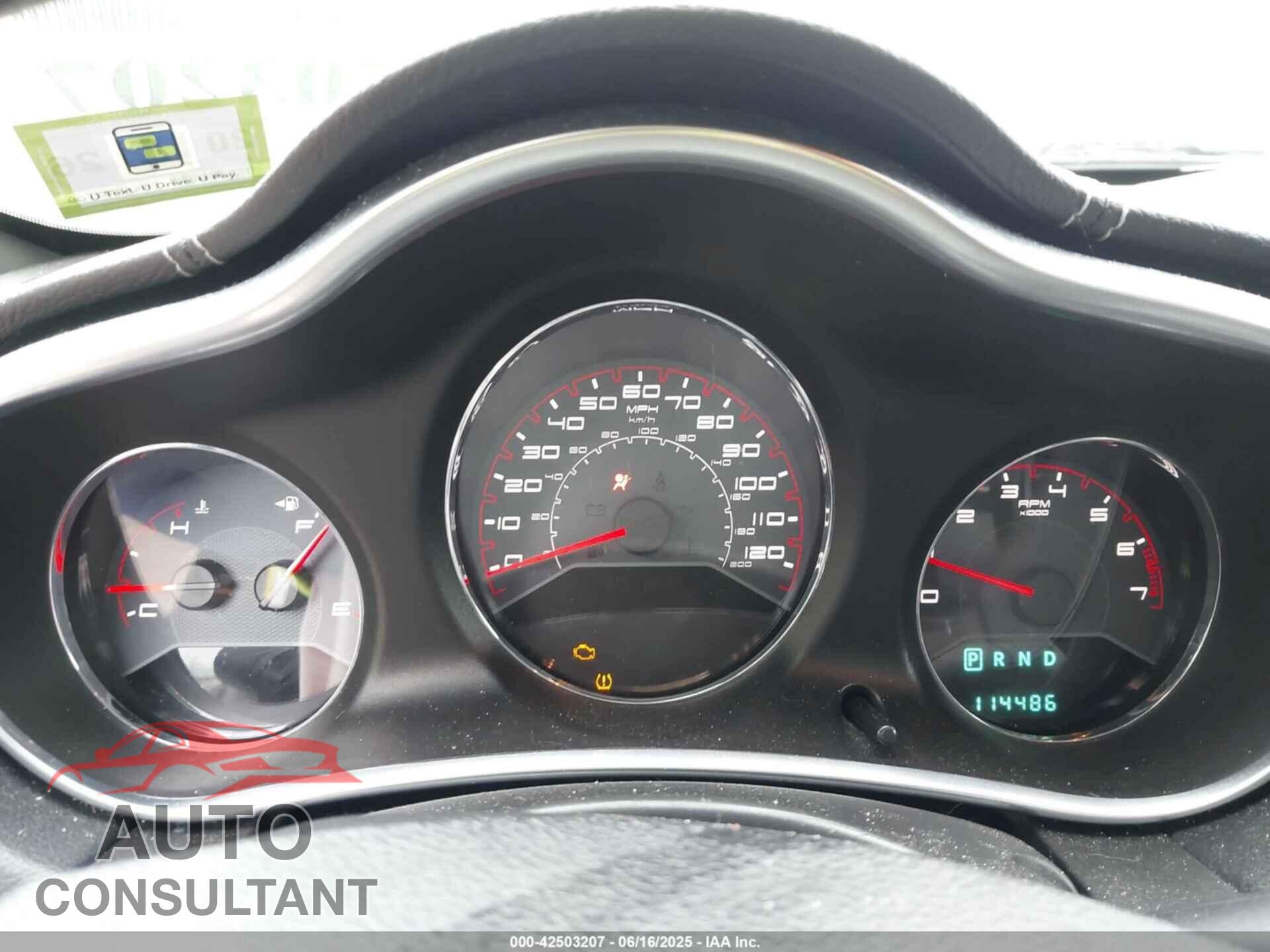 DODGE AVENGER 2013 - 1C3CDZAB1DN688075