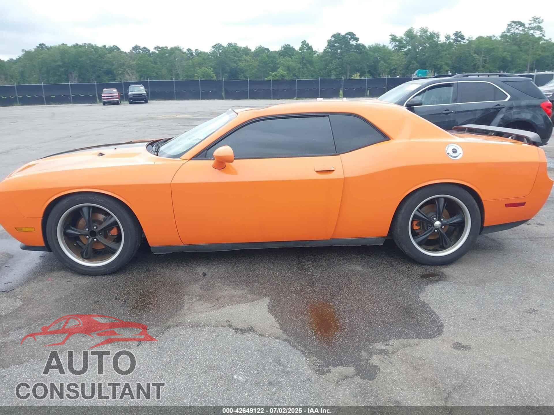 DODGE CHALLENGER 2012 - 2C3CDYAG3CH155545