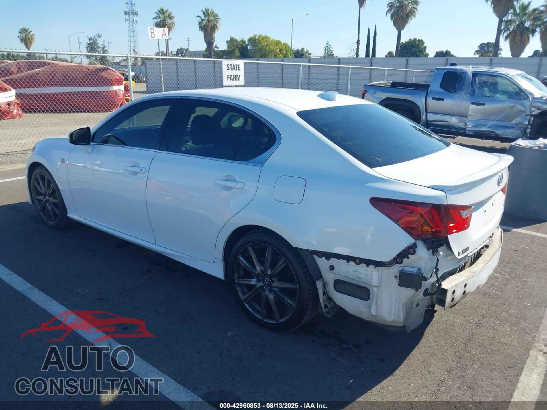 LEXUS GS 350 2015 - JTHBE1BL8FA018027