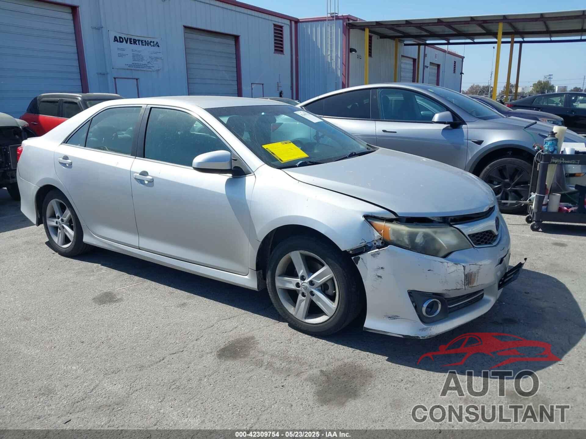TOYOTA CAMRY 2012 - 4T1BF1FK0CU098445