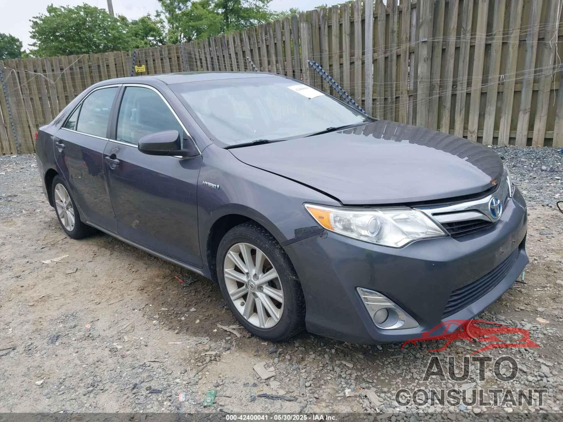 TOYOTA CAMRY HYBRID 2013 - 4T1BD1FK7DU069581