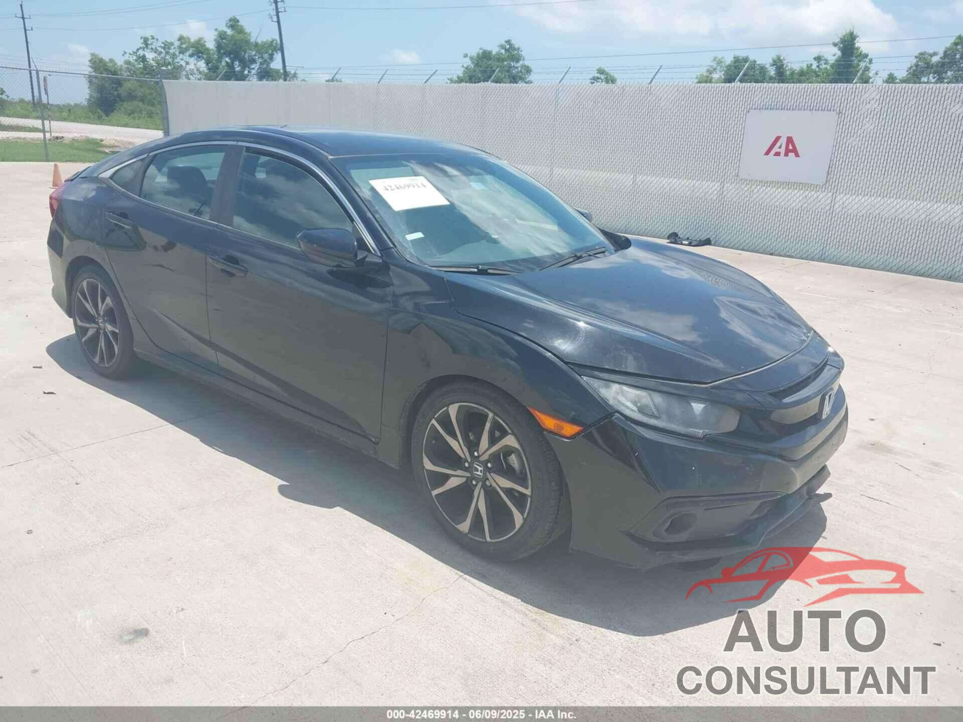 HONDA CIVIC 2021 - 2HGFC2F83MH518732