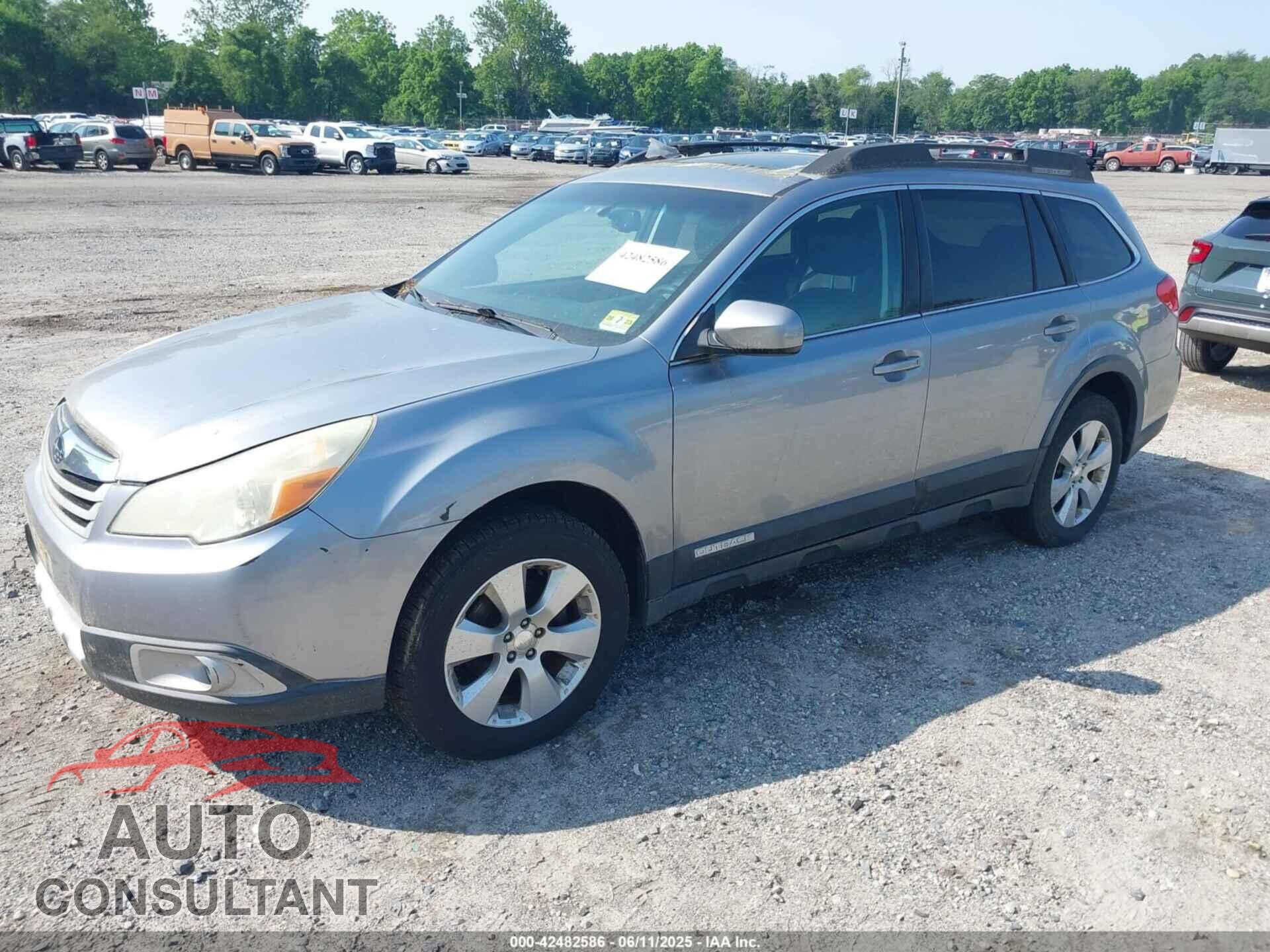 SUBARU OUTBACK 2010 - 4S4BRBKC8A3376829