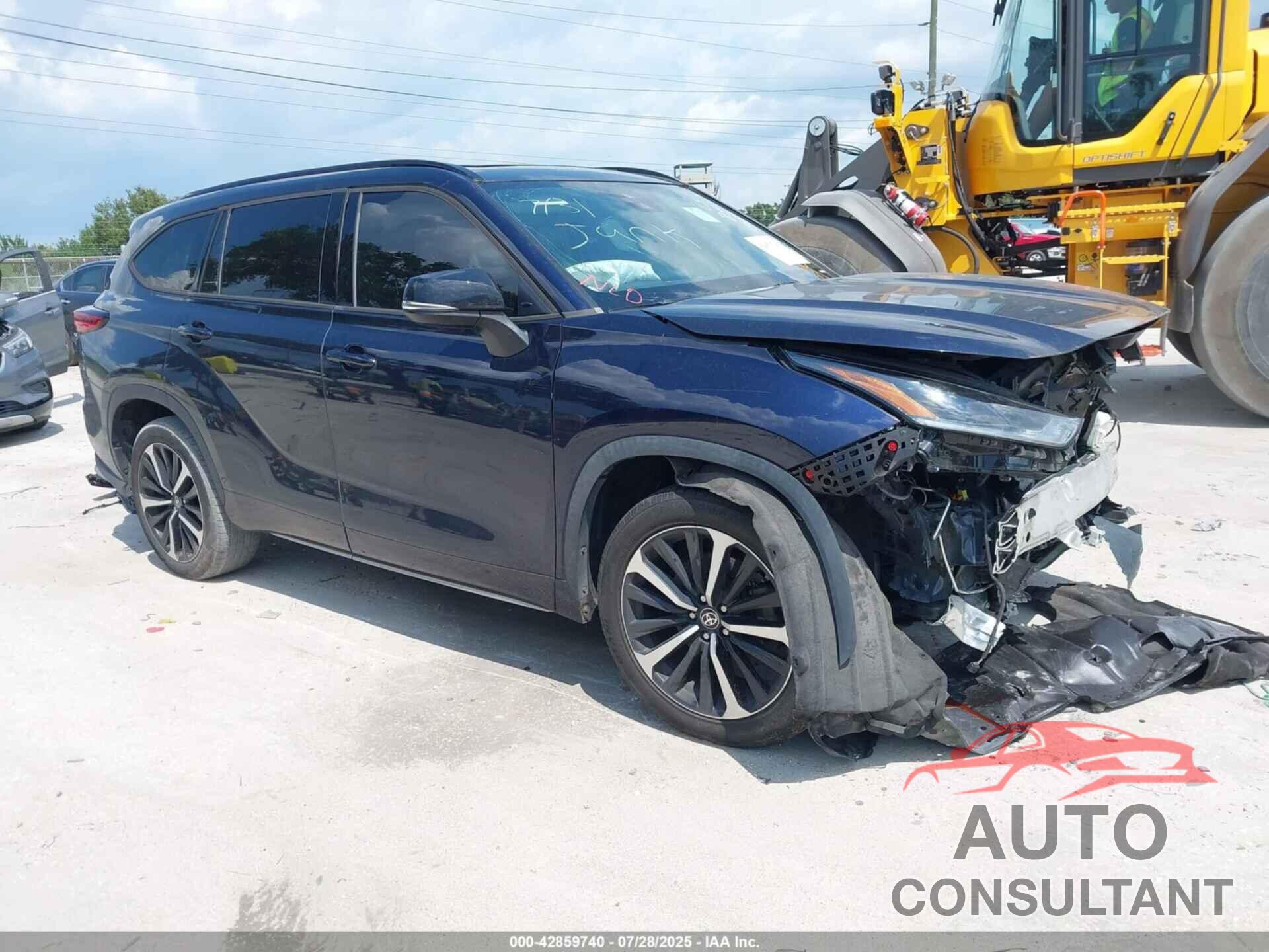 TOYOTA HIGHLANDER 2022 - 5TDLZRAH0NS120199