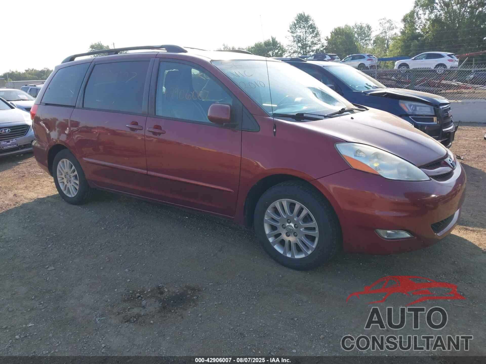TOYOTA SIENNA 2010 - 5TDYK4CC4AS305512