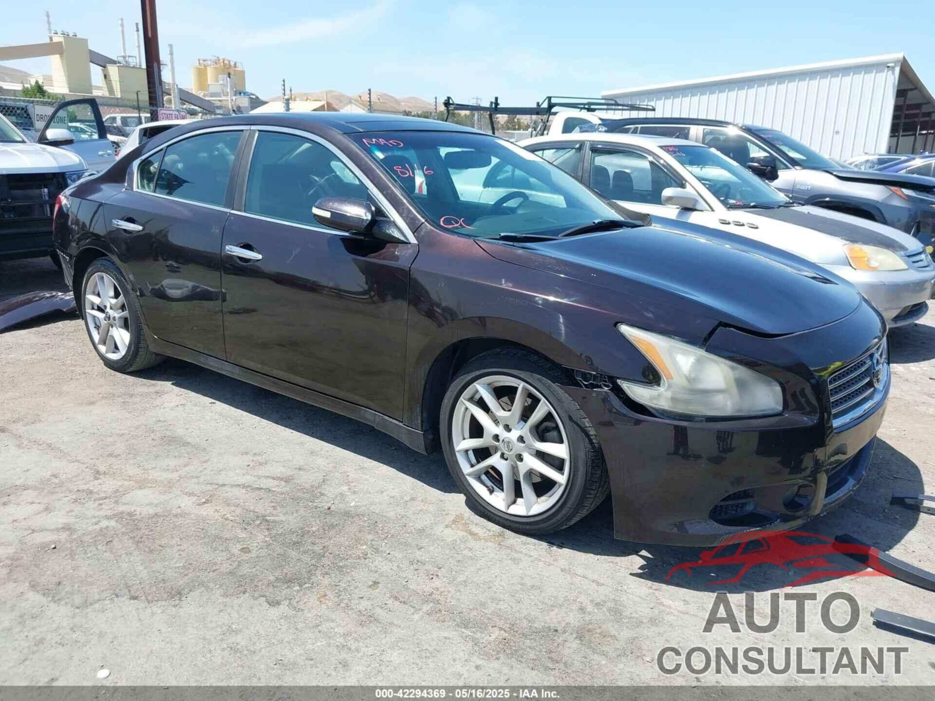 NISSAN MAXIMA 2011 - 1N4AA5AP5BC836047