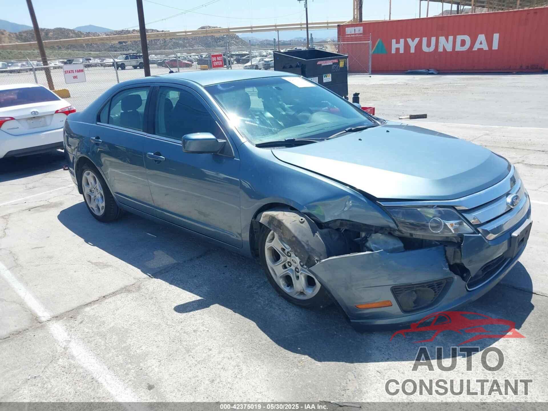 FORD FUSION 2011 - 3FAHP0HA9BR309731