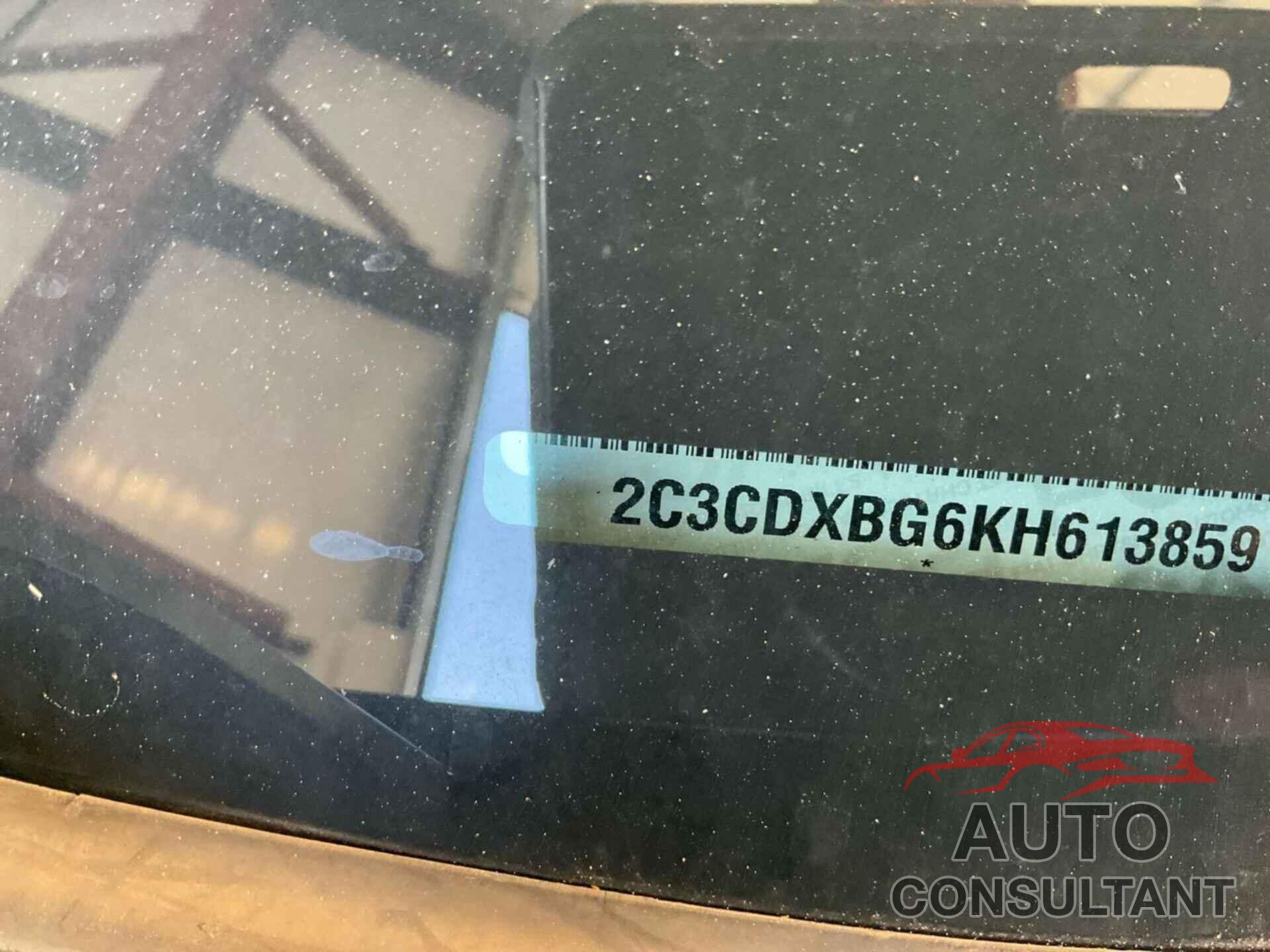 DODGE CHARGER 2019 - 2C3CDXBG6KH613859