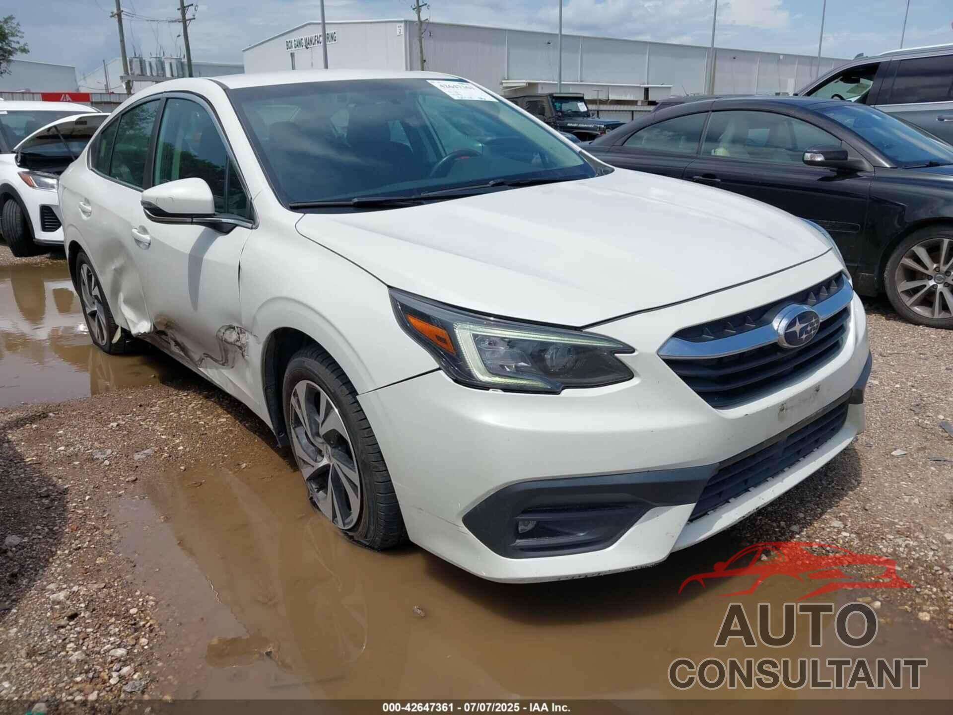 SUBARU LEGACY 2022 - 4S3BWAD6XN3017535