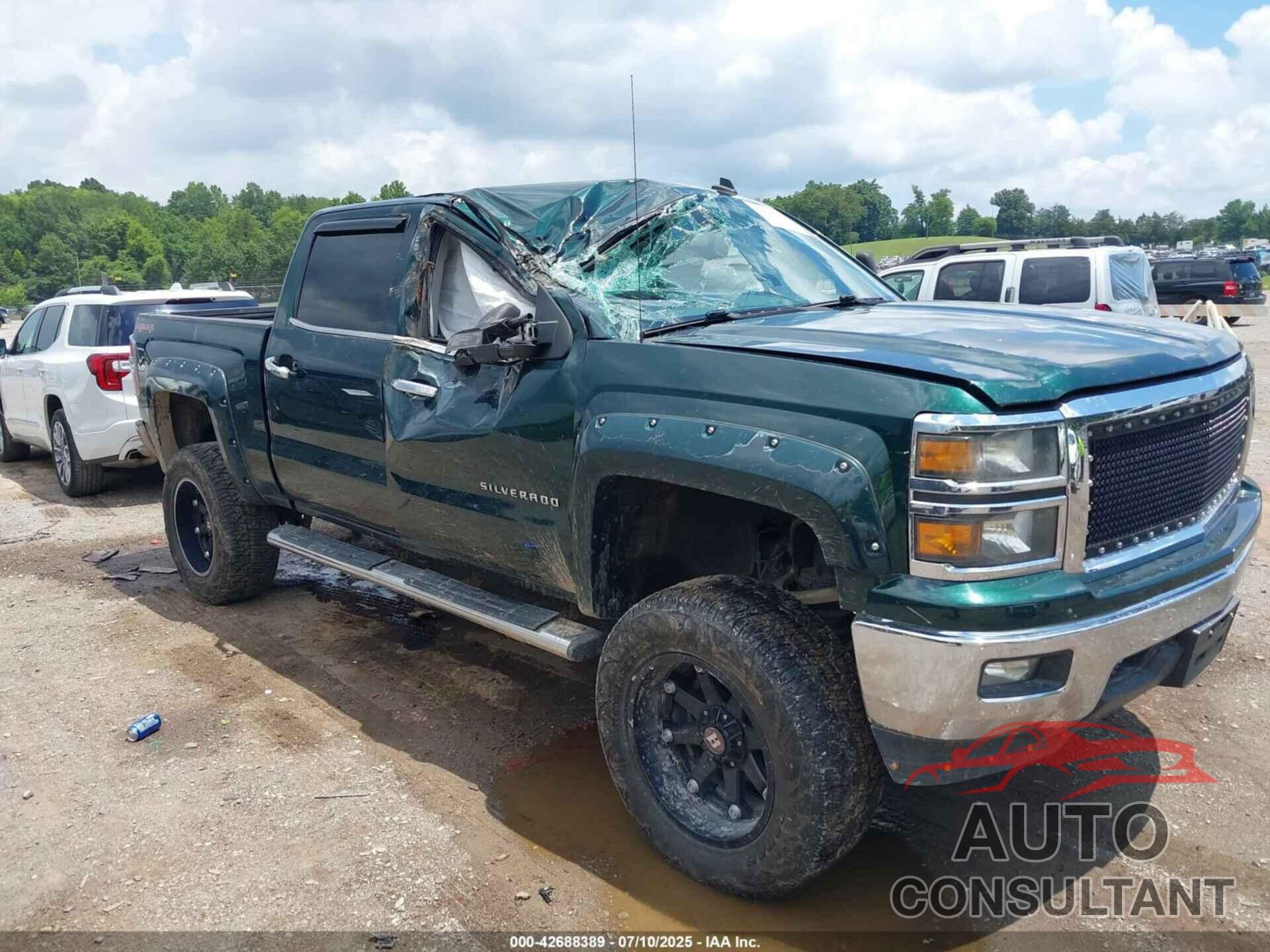 CHEVROLET SILVERADO 1500 2014 - 3GCUKREC9EG437341