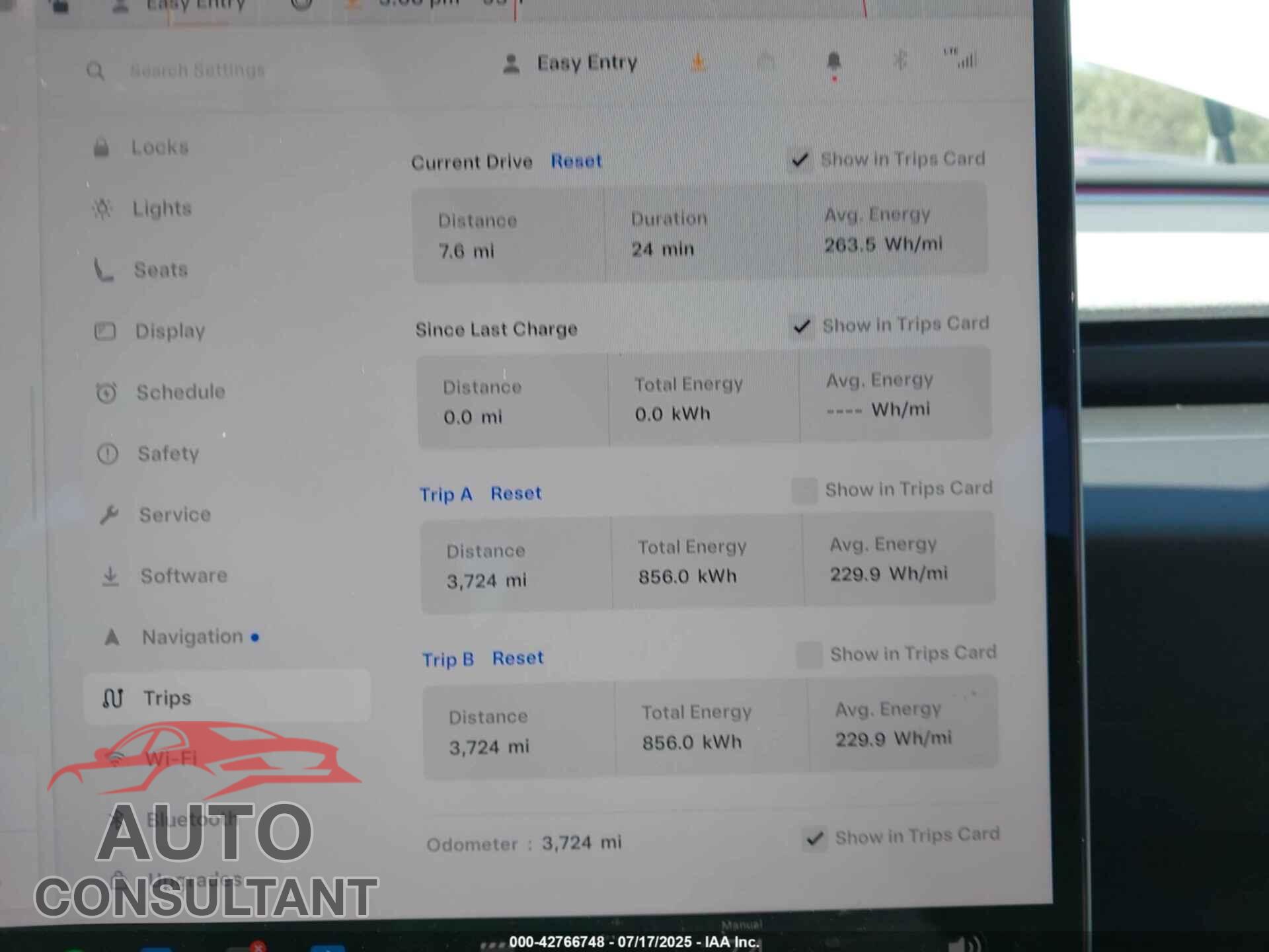 TESLA MODEL 3 2025 - 5YJ3E1EA8SF966400