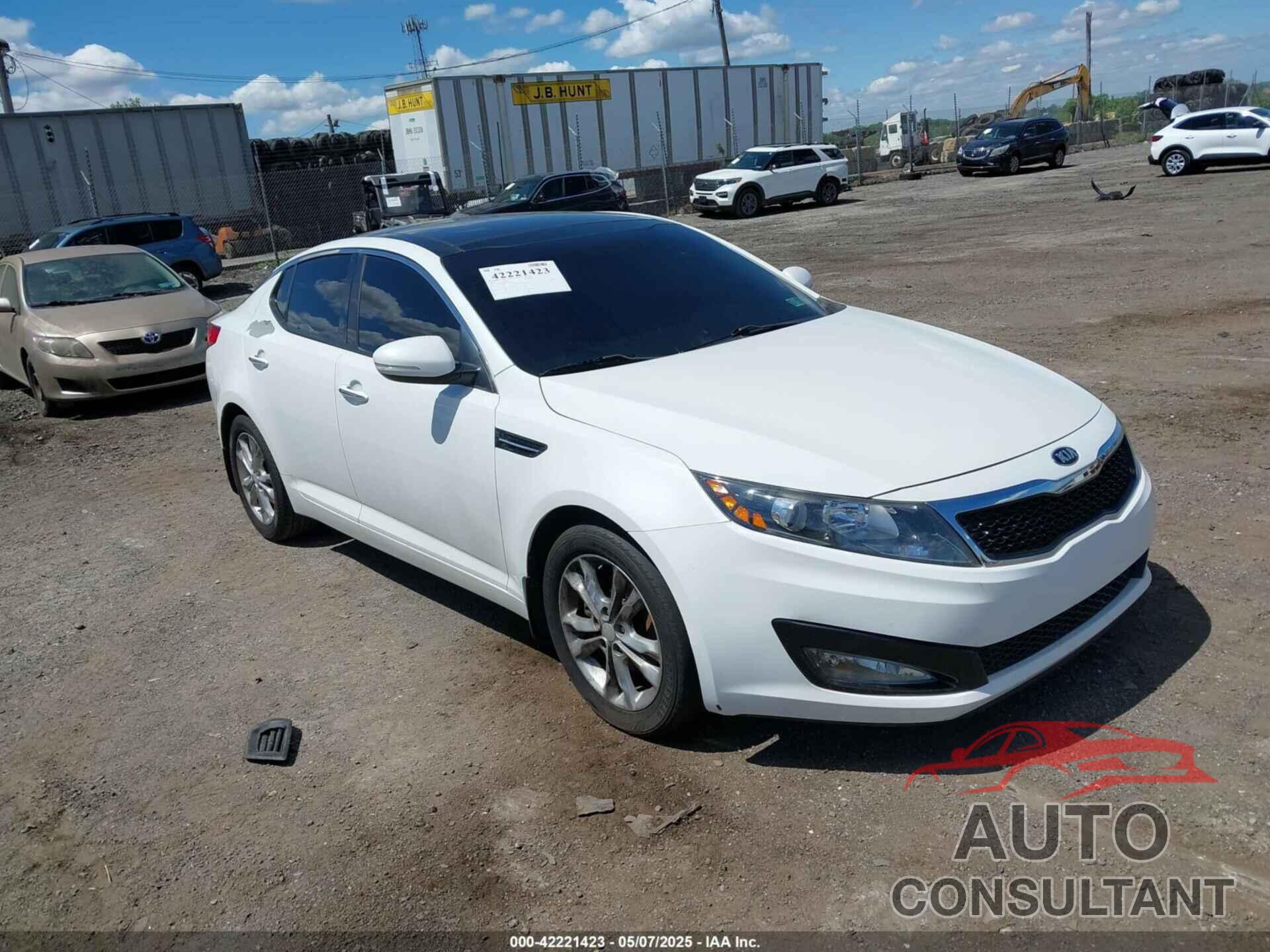 KIA OPTIMA 2013 - 5XXGN4A75DG240118