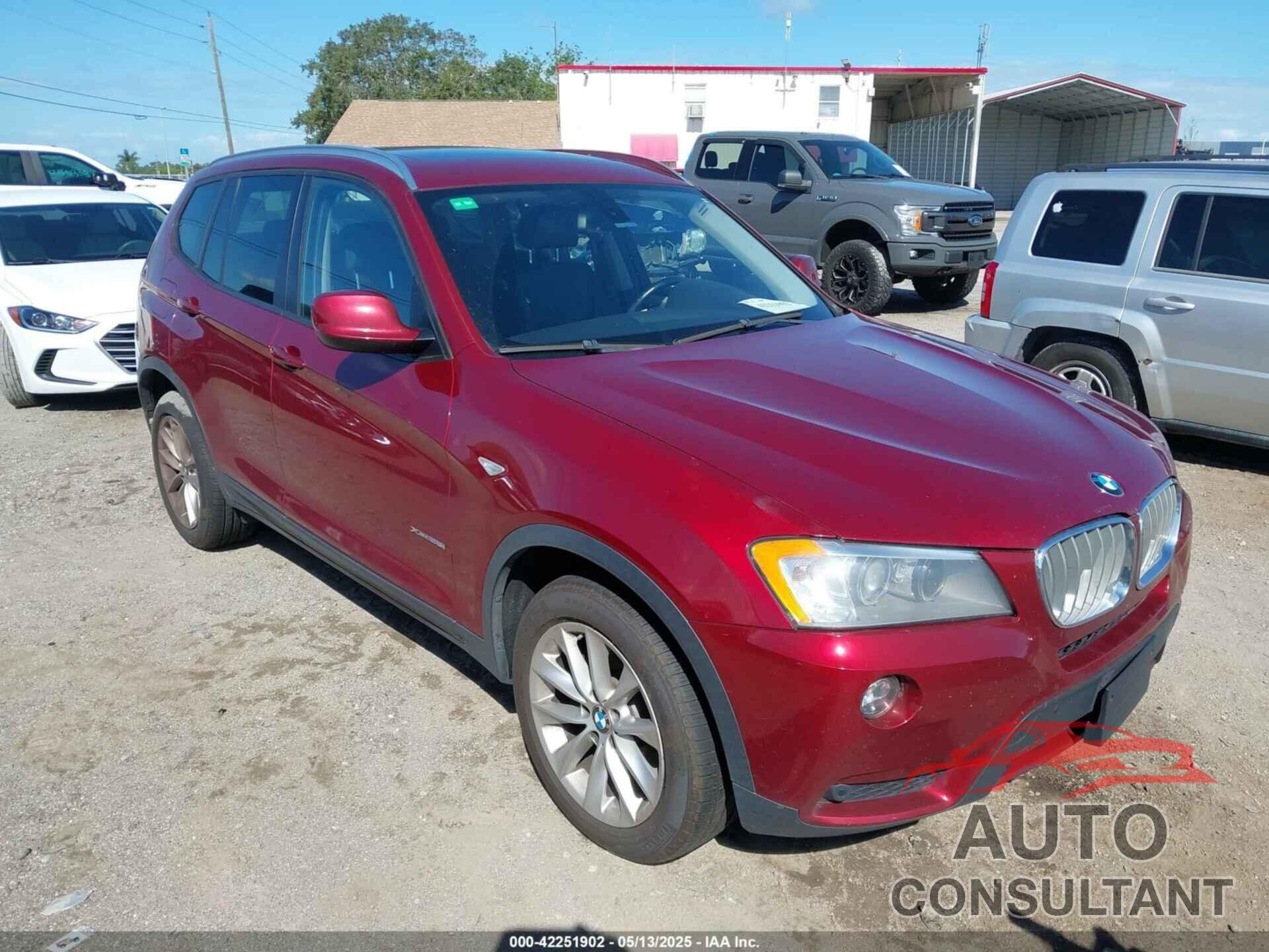 BMW X3 2014 - 5UXWX9C54E0D21484