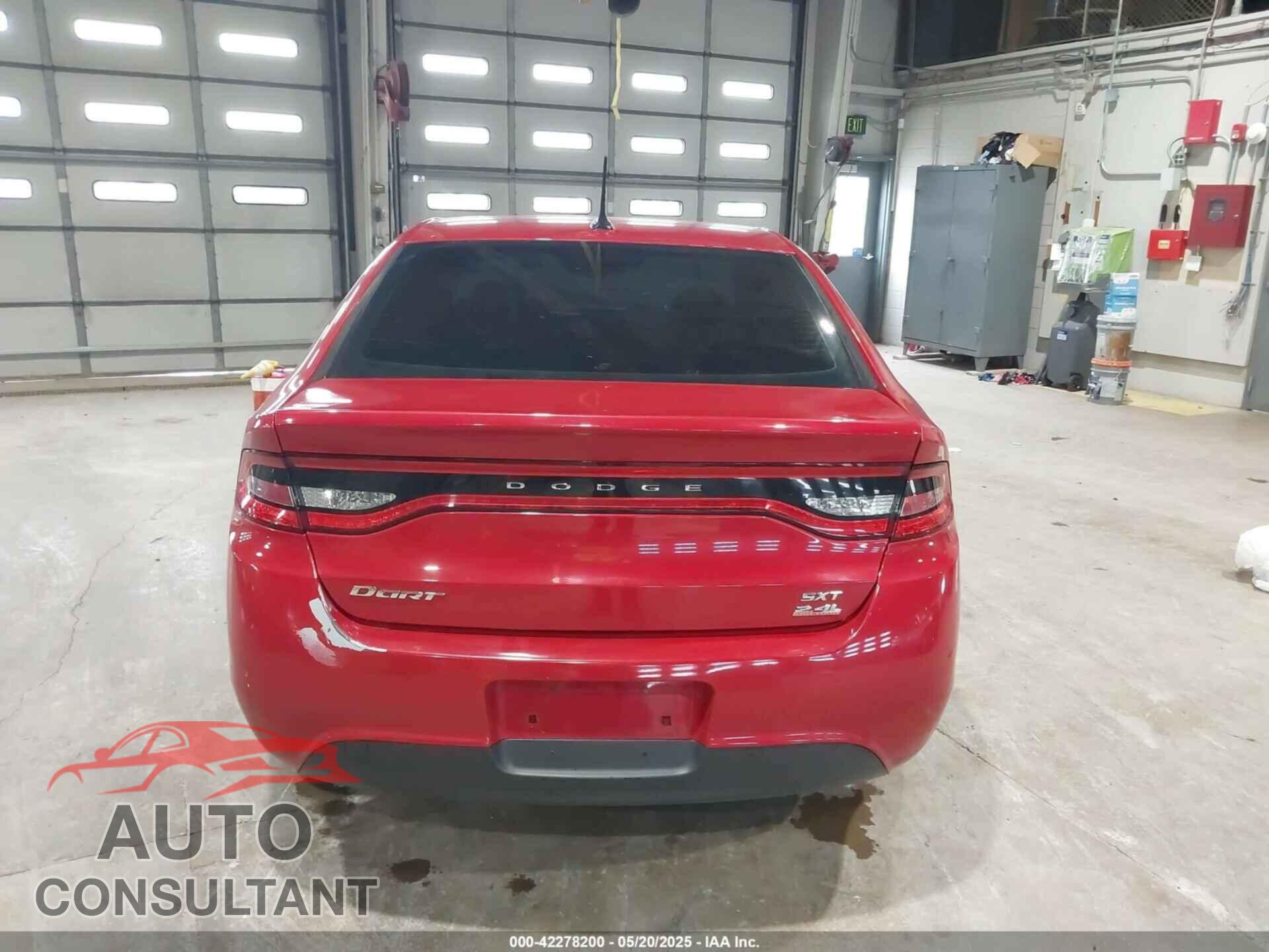 DODGE DART 2014 - 1C3CDFBB2ED667420