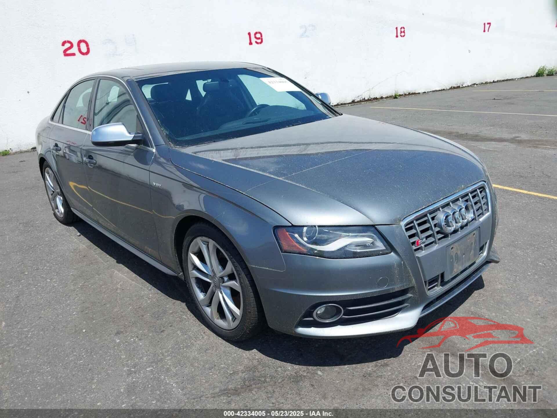AUDI S4 2012 - WAUBGAFL8CA095284
