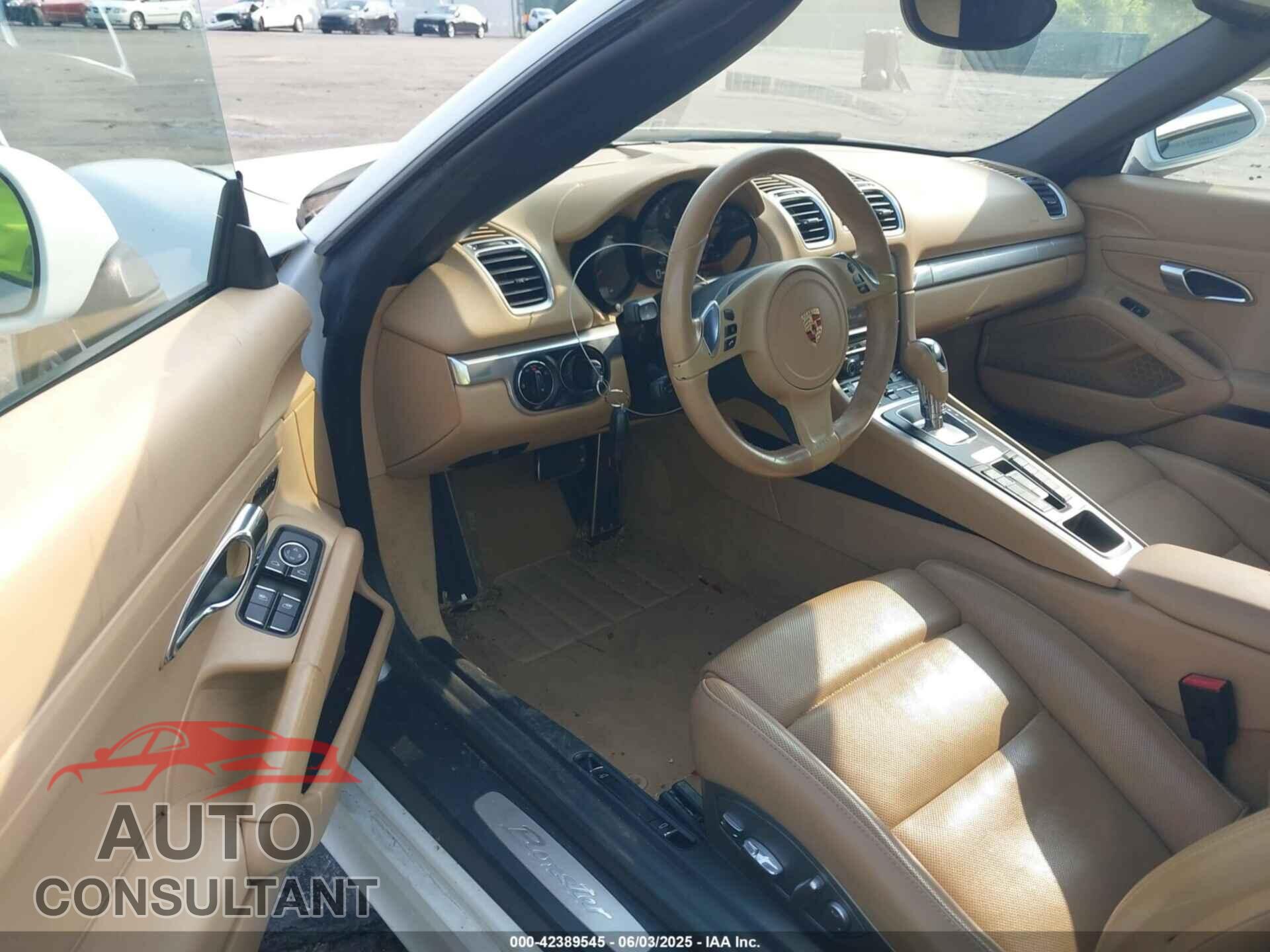 PORSCHE BOXSTER 2014 - WP0CA2A80ES120371