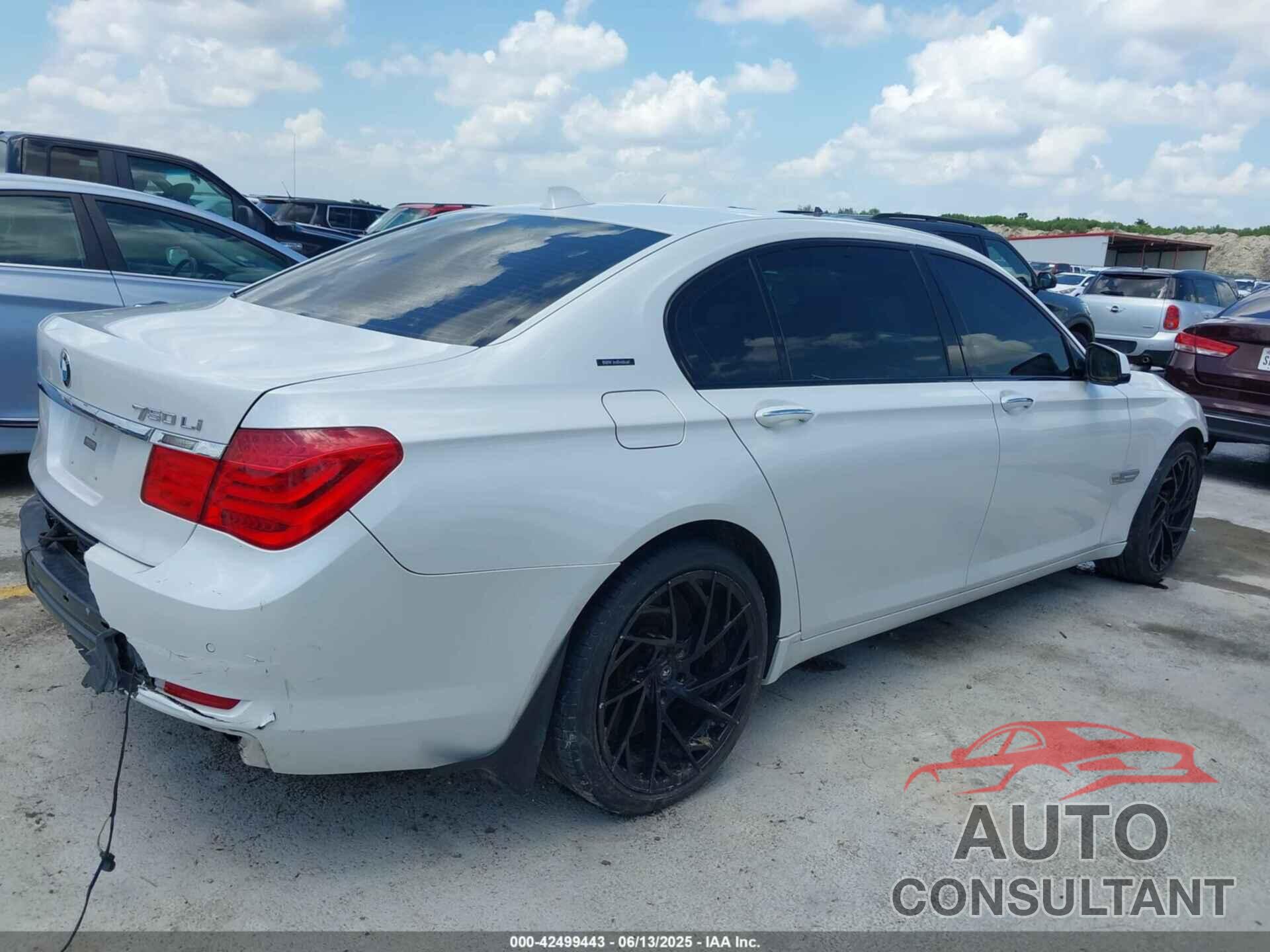 BMW 750LI 2012 - WBAKB8C54CC964576