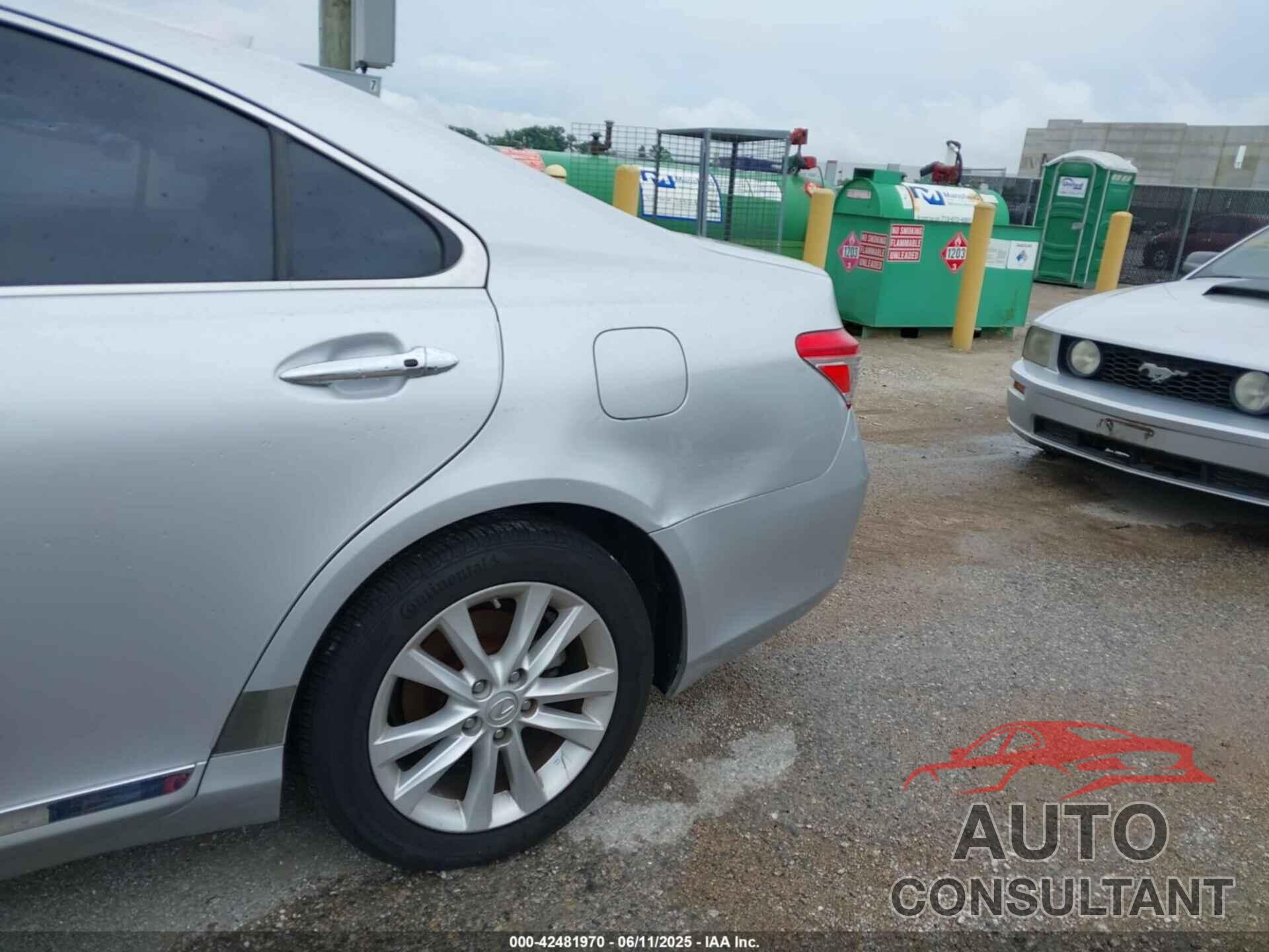 LEXUS ES 350 2012 - JTHBK1EG1C2499297