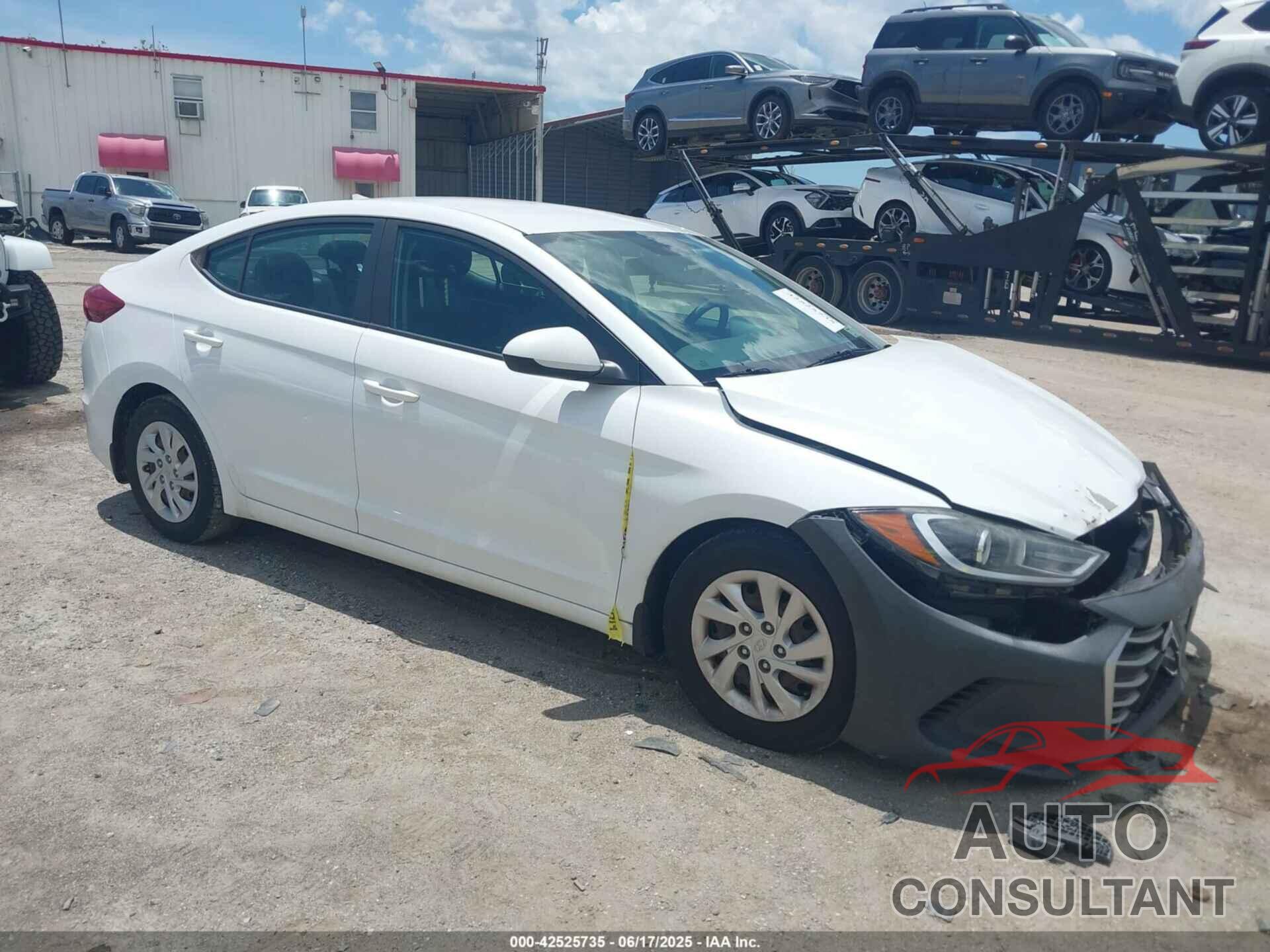 HYUNDAI ELANTRA 2018 - 5NPD74LF0JH385164