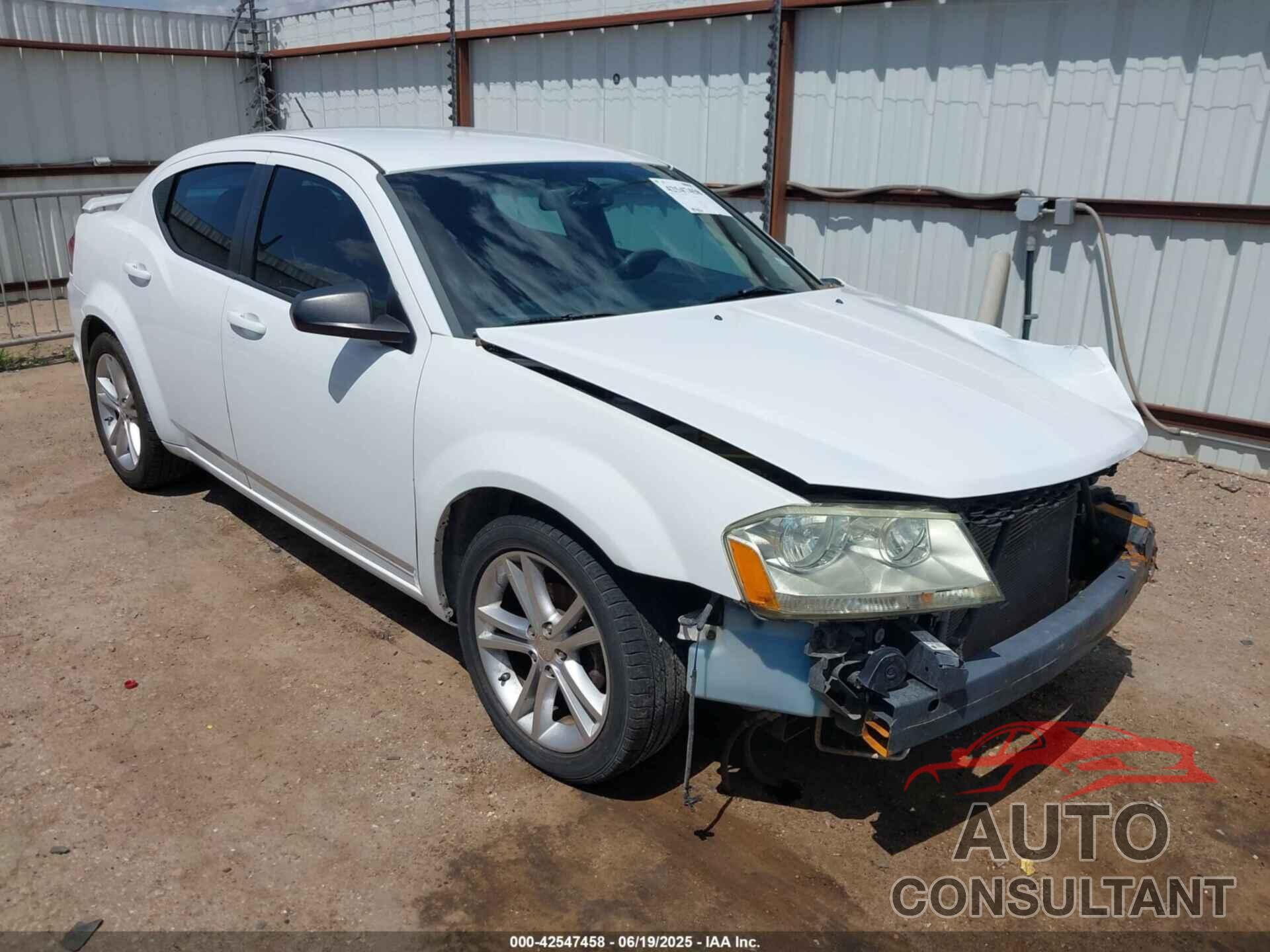 DODGE AVENGER 2014 - 1C3CDZAB9EN182396